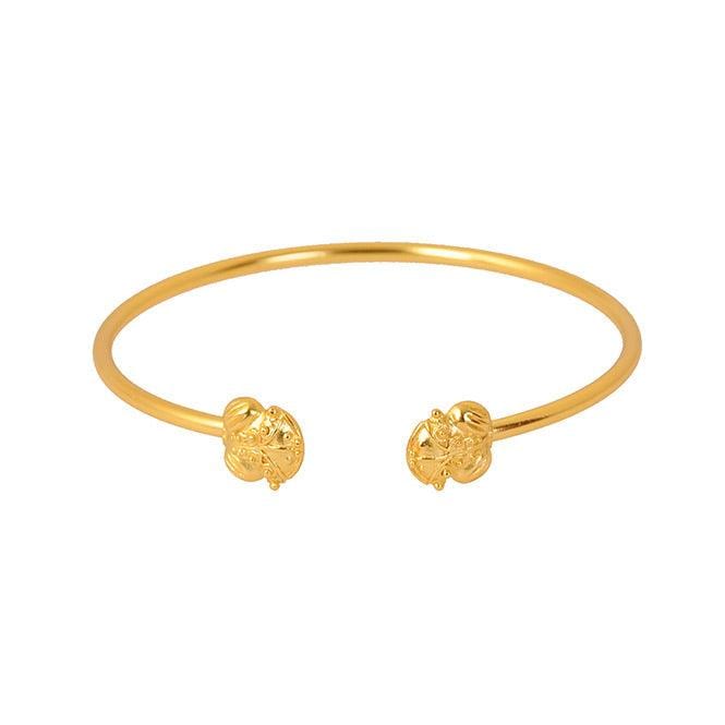 Pulsera de Aro Rana de Bolas Tairona - imagen 1