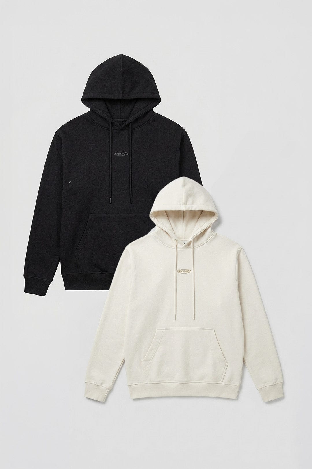 PACK X2 HOODIE BASIC SOGNO V2 - imagen 1
