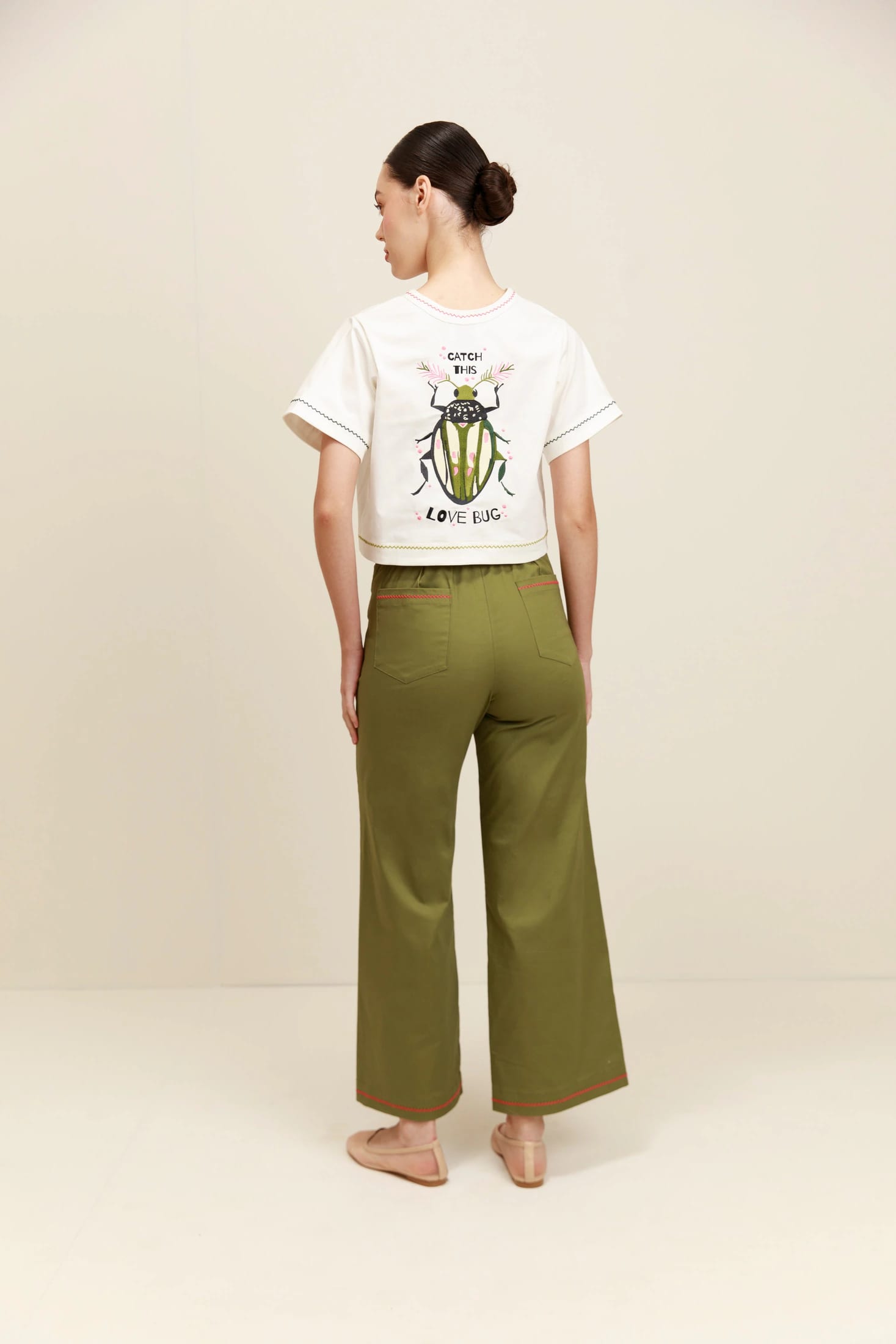 Profeta Pants in Olive - imagen 4