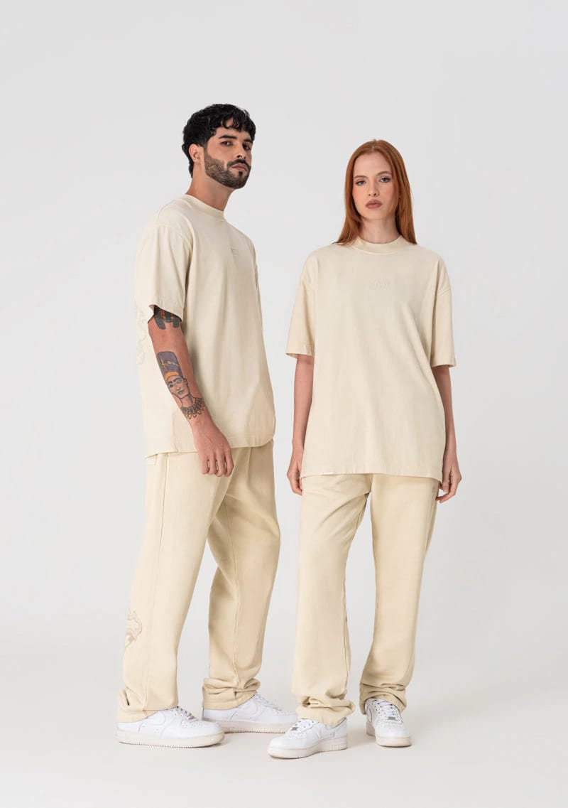 Heraldic cream T-shirt - imagen 6