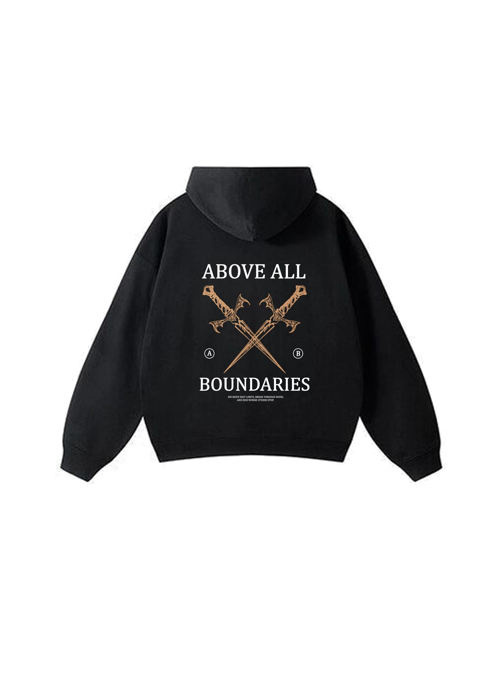 Boundaries Hoodie Black - imagen 1