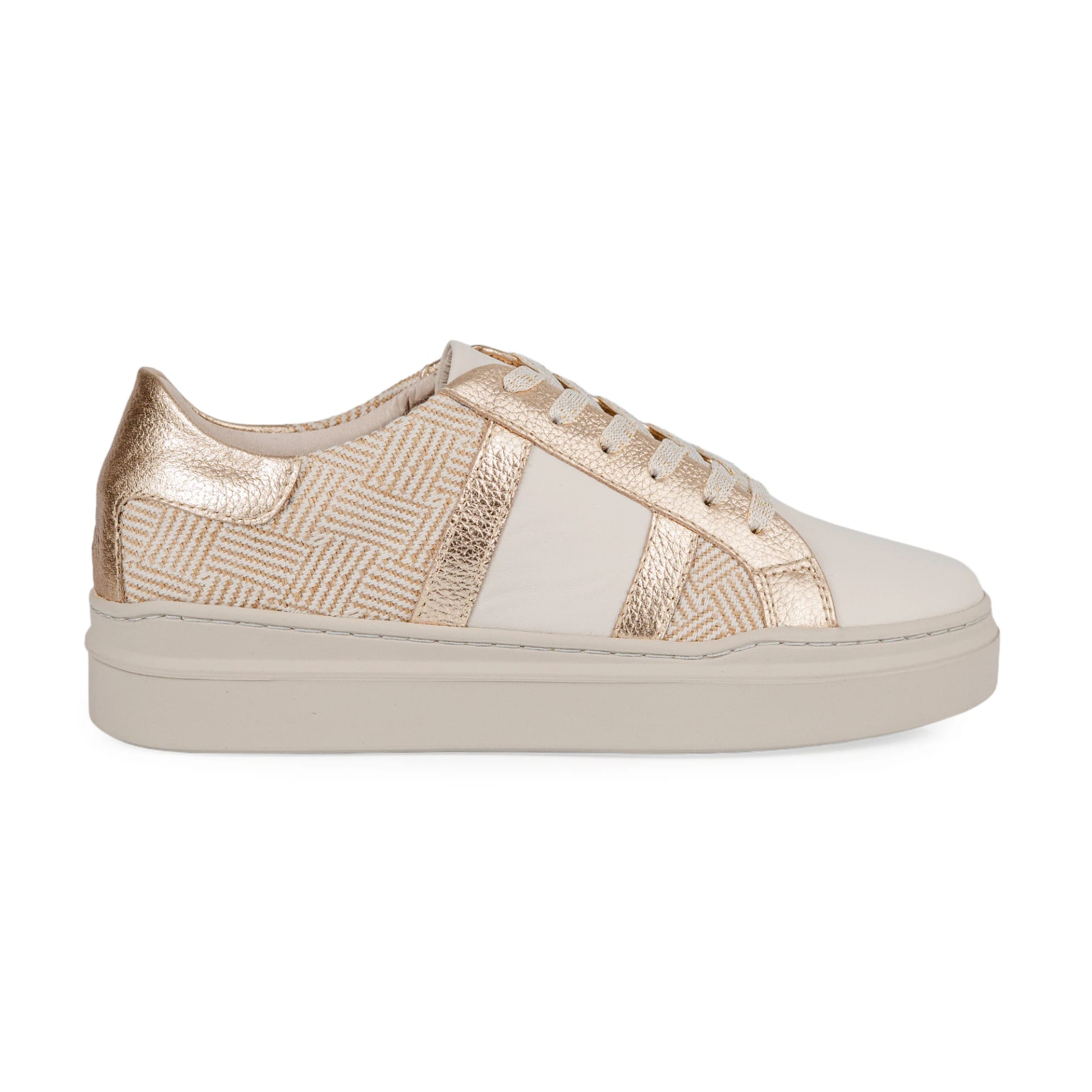 "LILY" TENIS EN CUERO - imagen 1