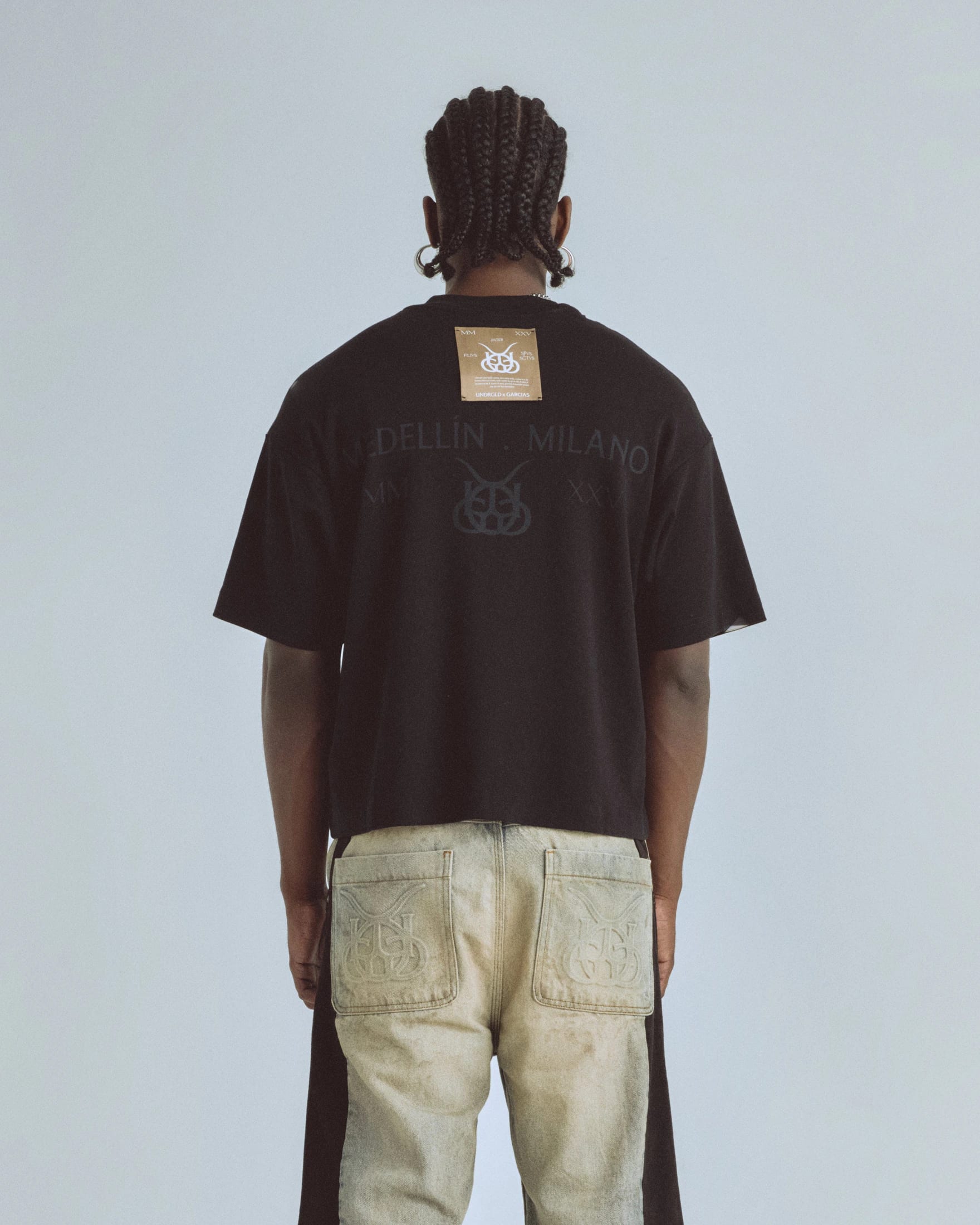 Santa Unión Basic Boxy Fit Tshirt Black - imagen 7