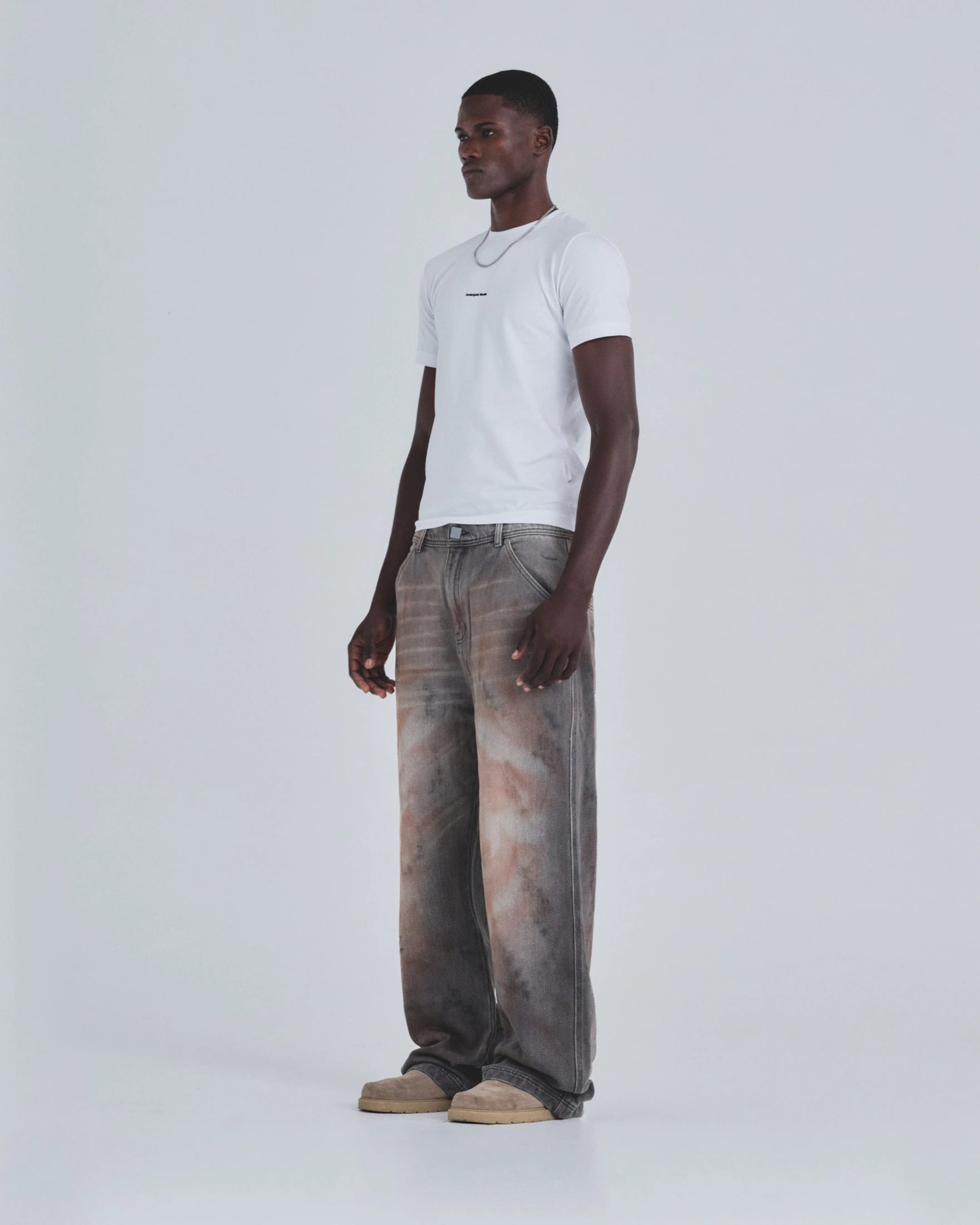Holy State UNDGLD Wide Jeans Mechanic Gray - imagen 5