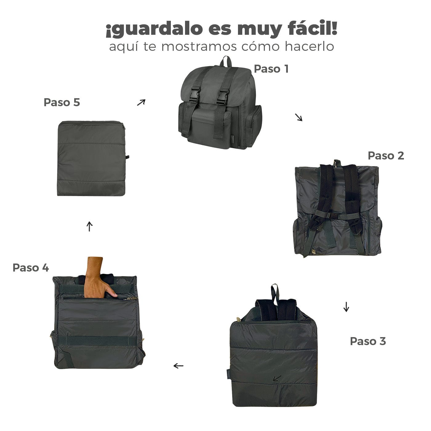 Morral Mochilero Pequeno ULTRA Estampado Glam Citybags Multicolora - imagen 11