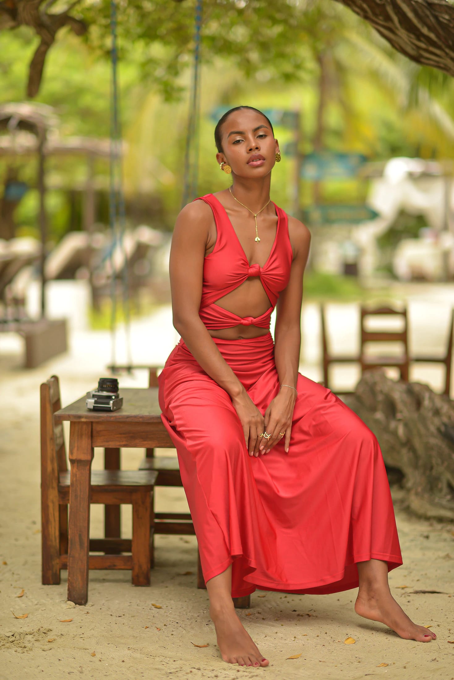 Aurora dress - Red - imagen 7