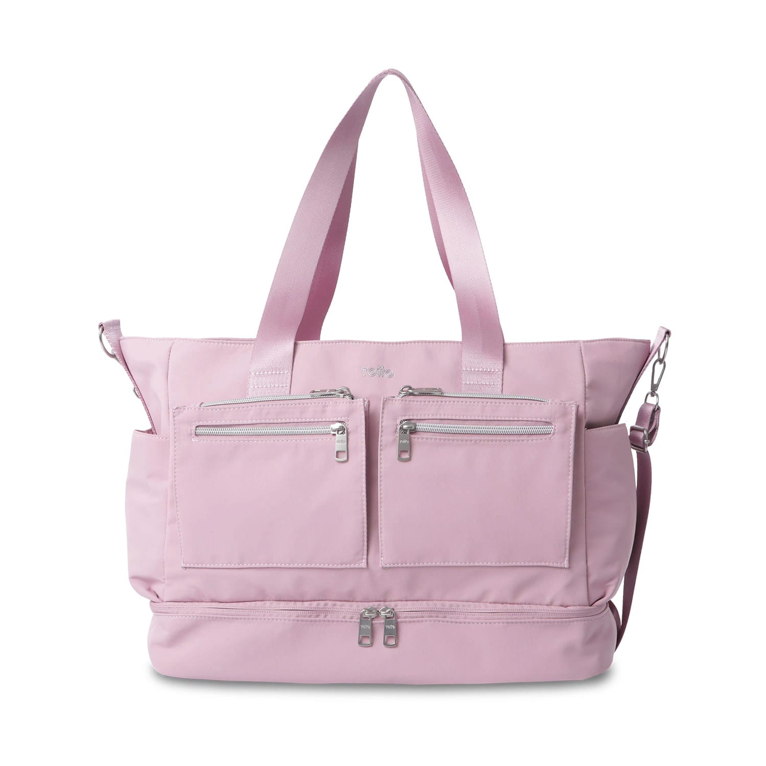 Bolso para Mujer Maxi Tote Grande Porta PC 16" Rosado - imagen 1
