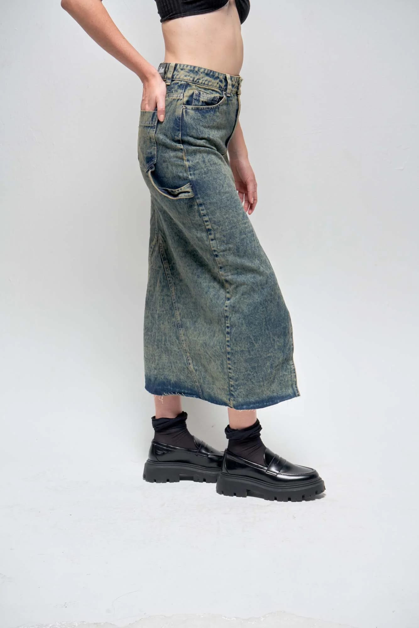 LAYLA DENIM SKIRT - imagen 31