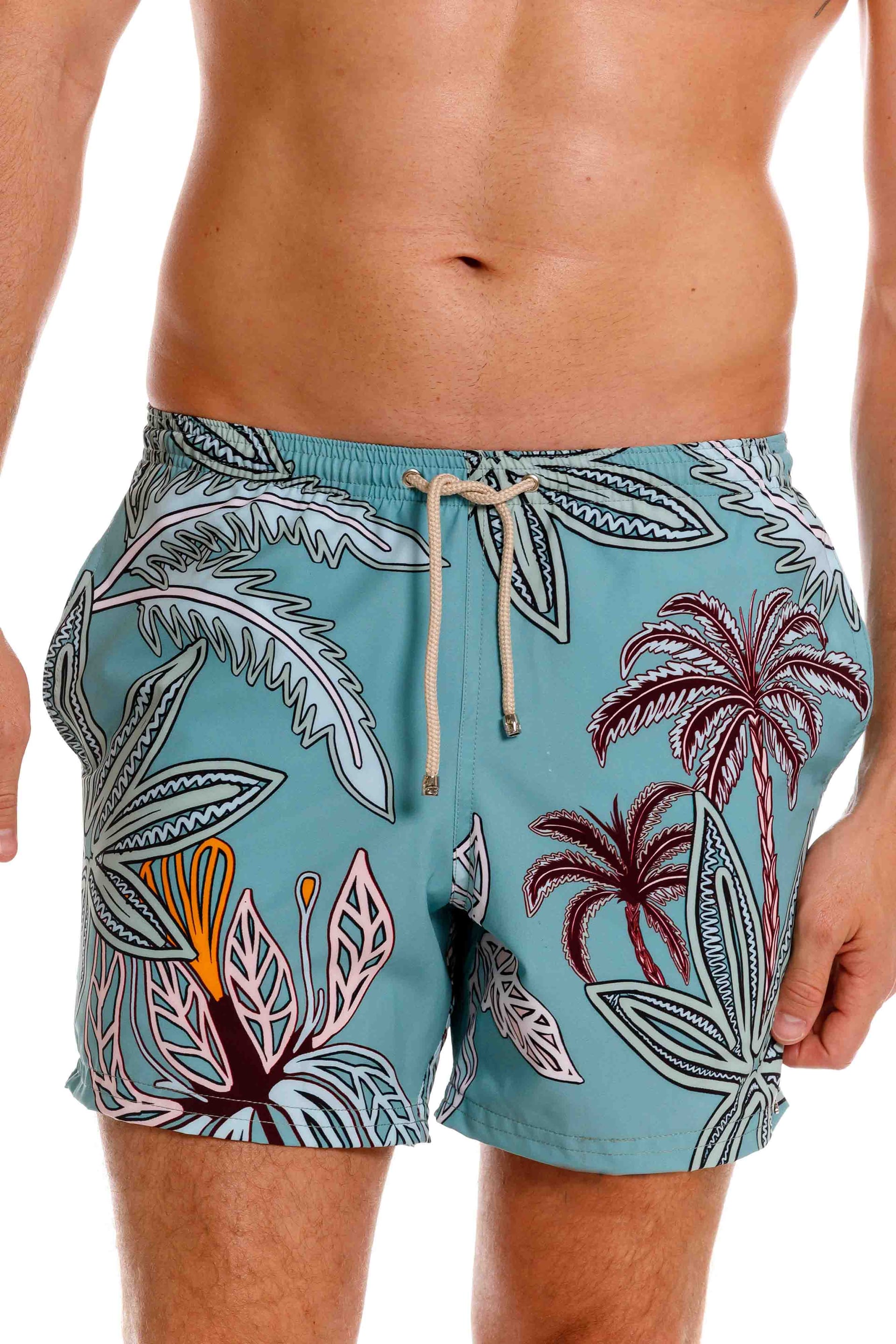Pantaloneta Maxipalms Beige - imagen 3