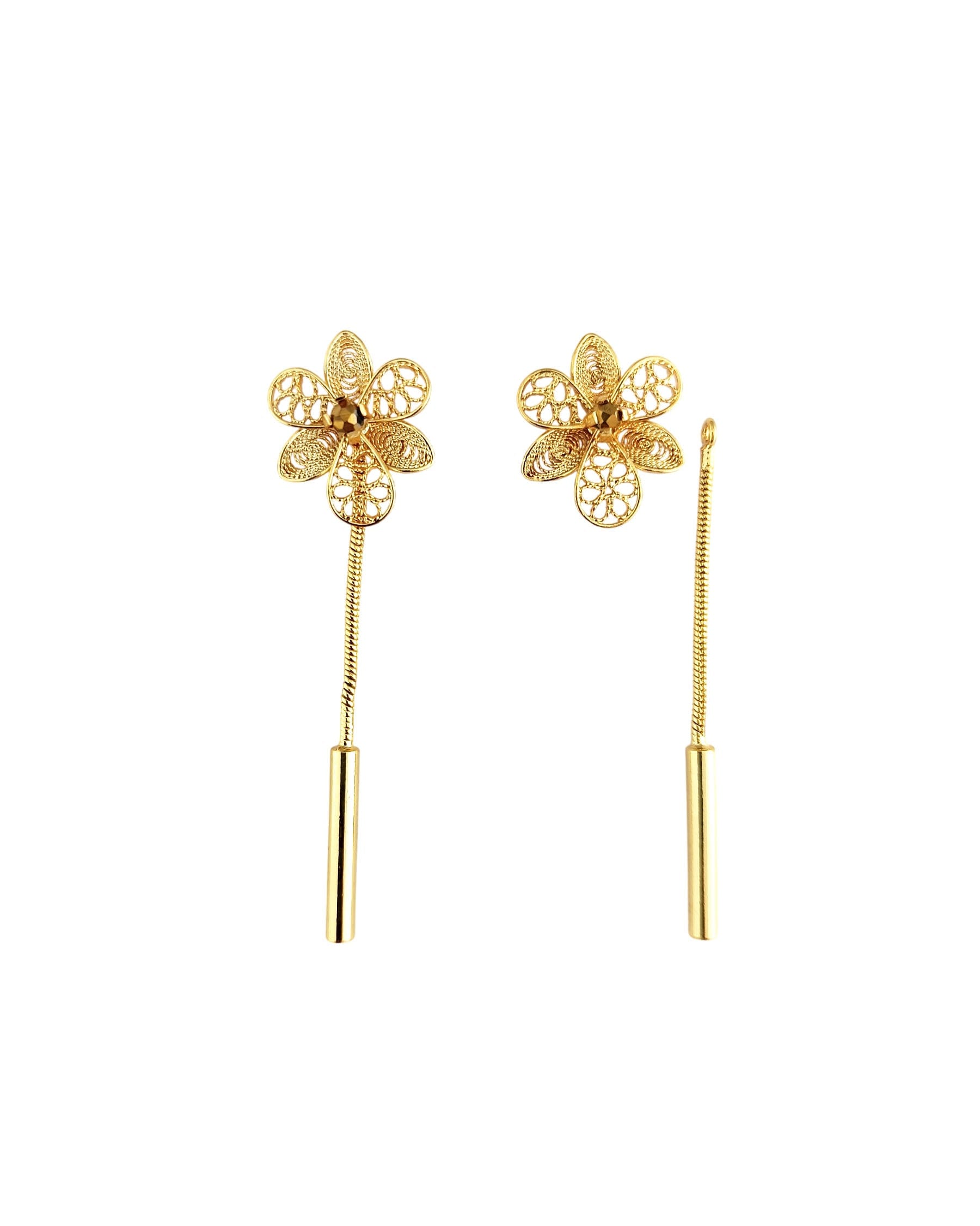 Aretes filigrana doble función Esther - imagen 7