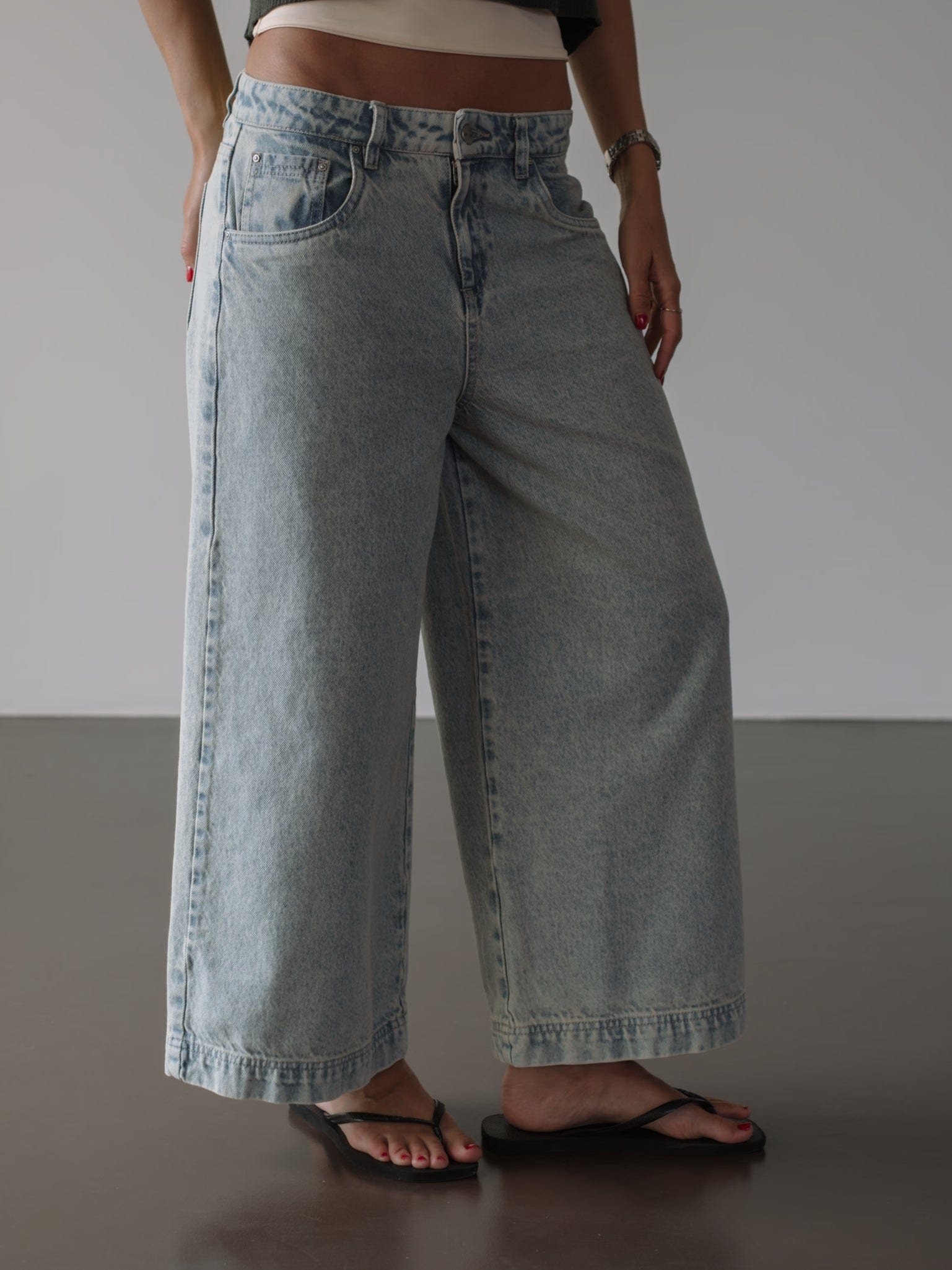 THE CULOTTE CLASSIC JEAN - NEW SOFT BLUE - imagen 4