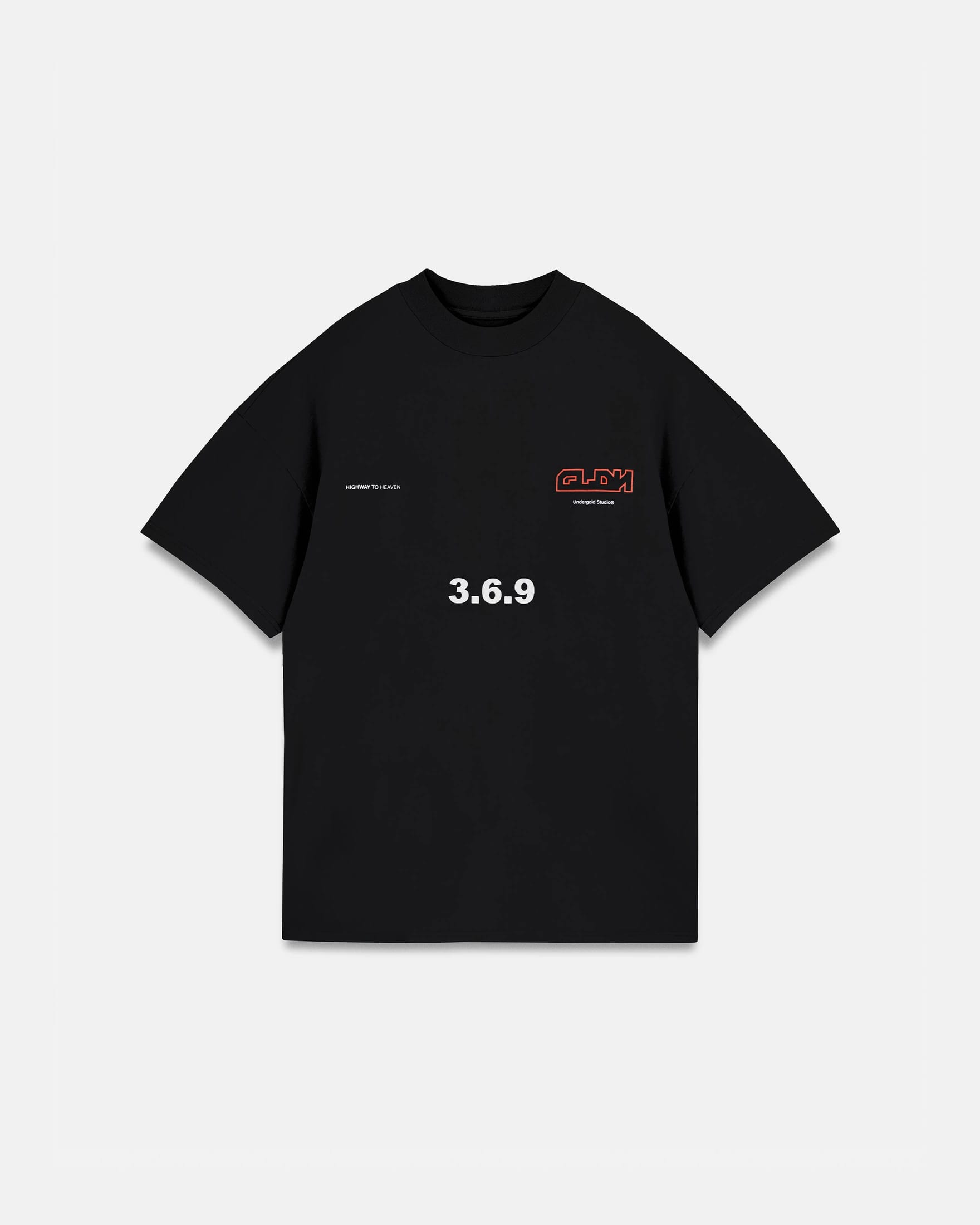 Spring GLDN Tshirt Black - imagen 1