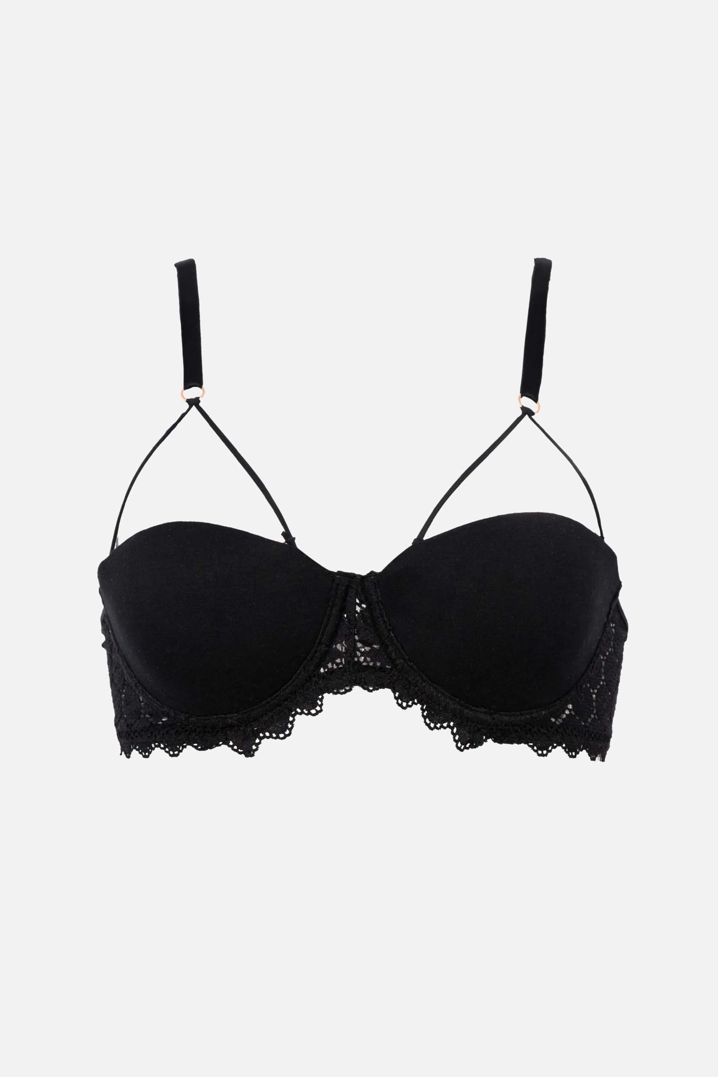 STRAPLESS ELLIPSE CONTINUIDAD NEGRO - imagen 3