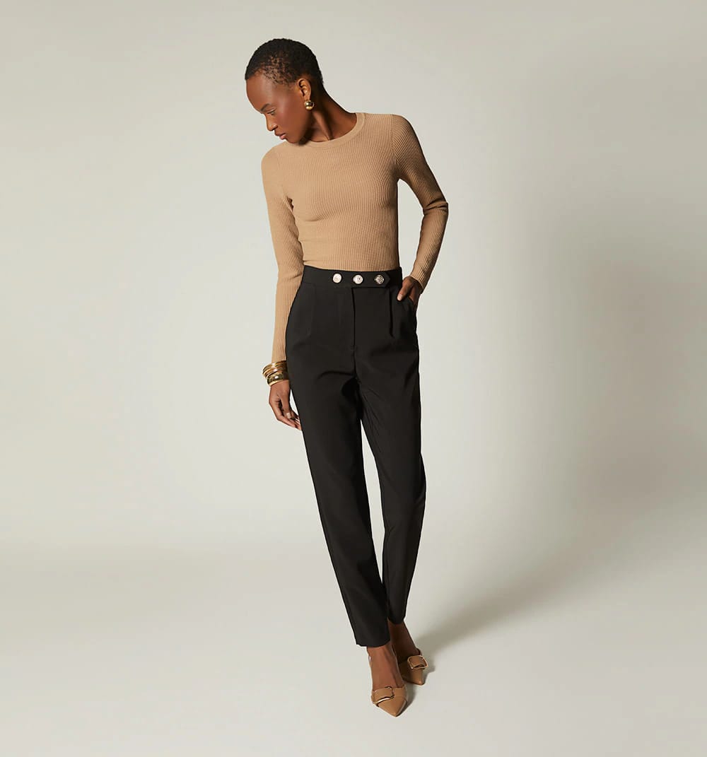 Pantalon prense pretina 3 botones - imagen 2