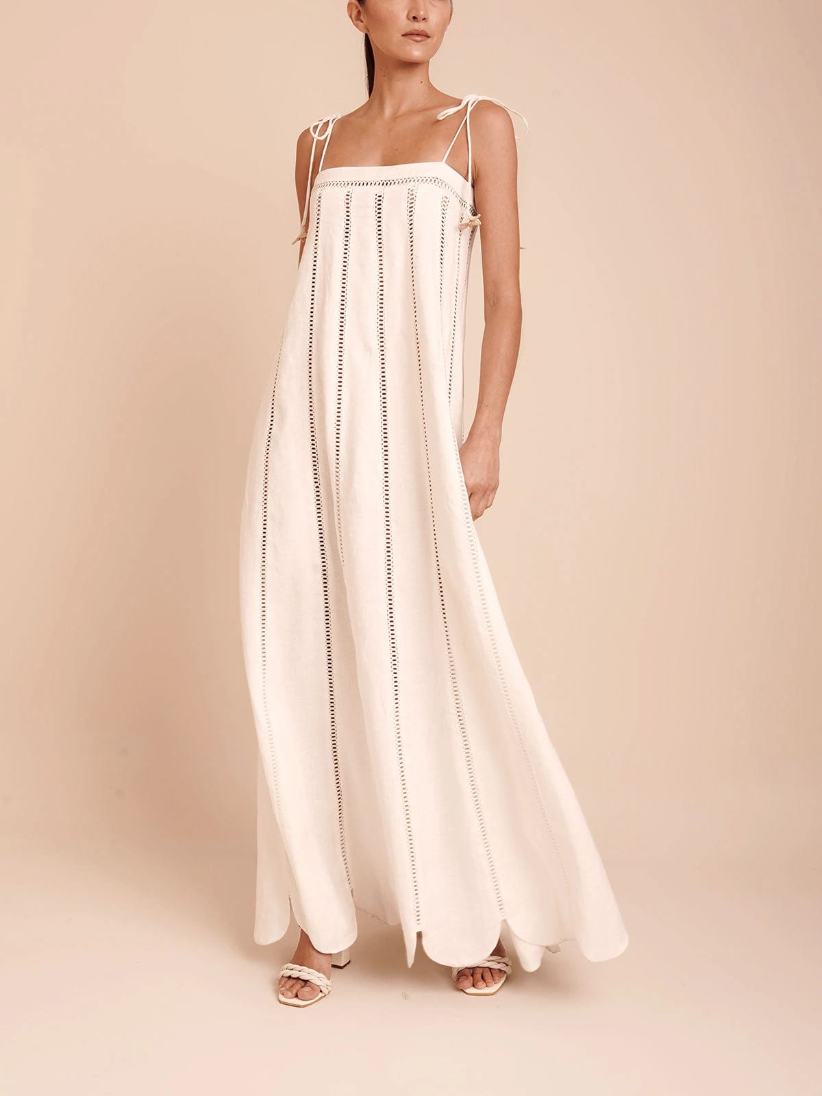 NILO DRESS IVORY - imagen 2