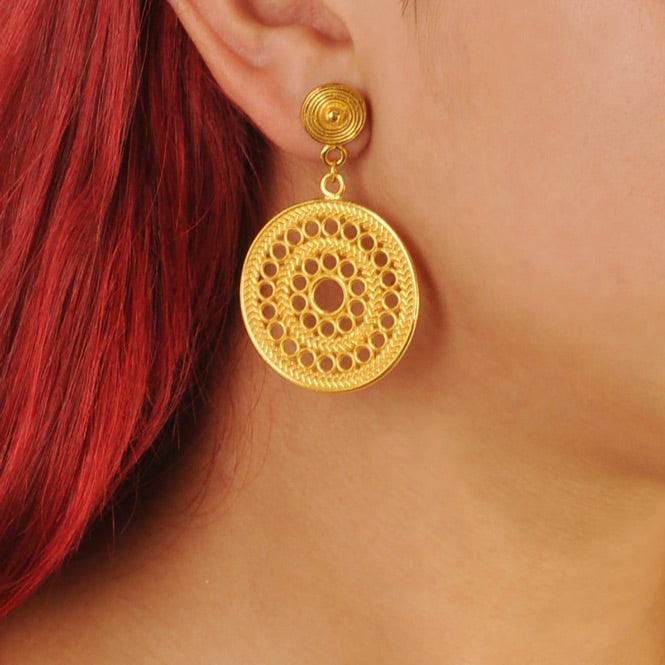Arete Pectoral Solar Muisca - imagen 6