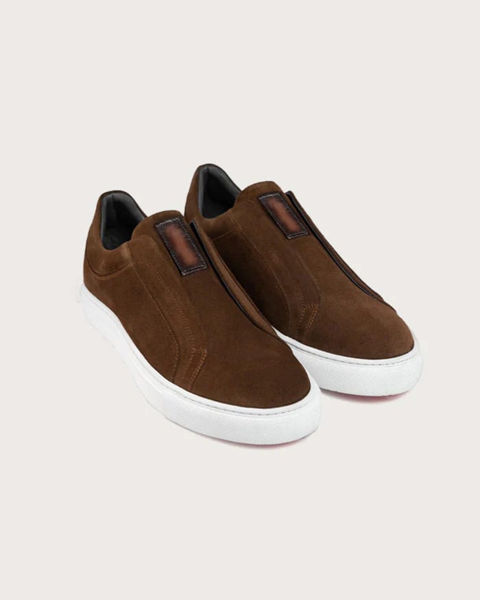 Sneaker Gino Café Gamuza - imagen 6