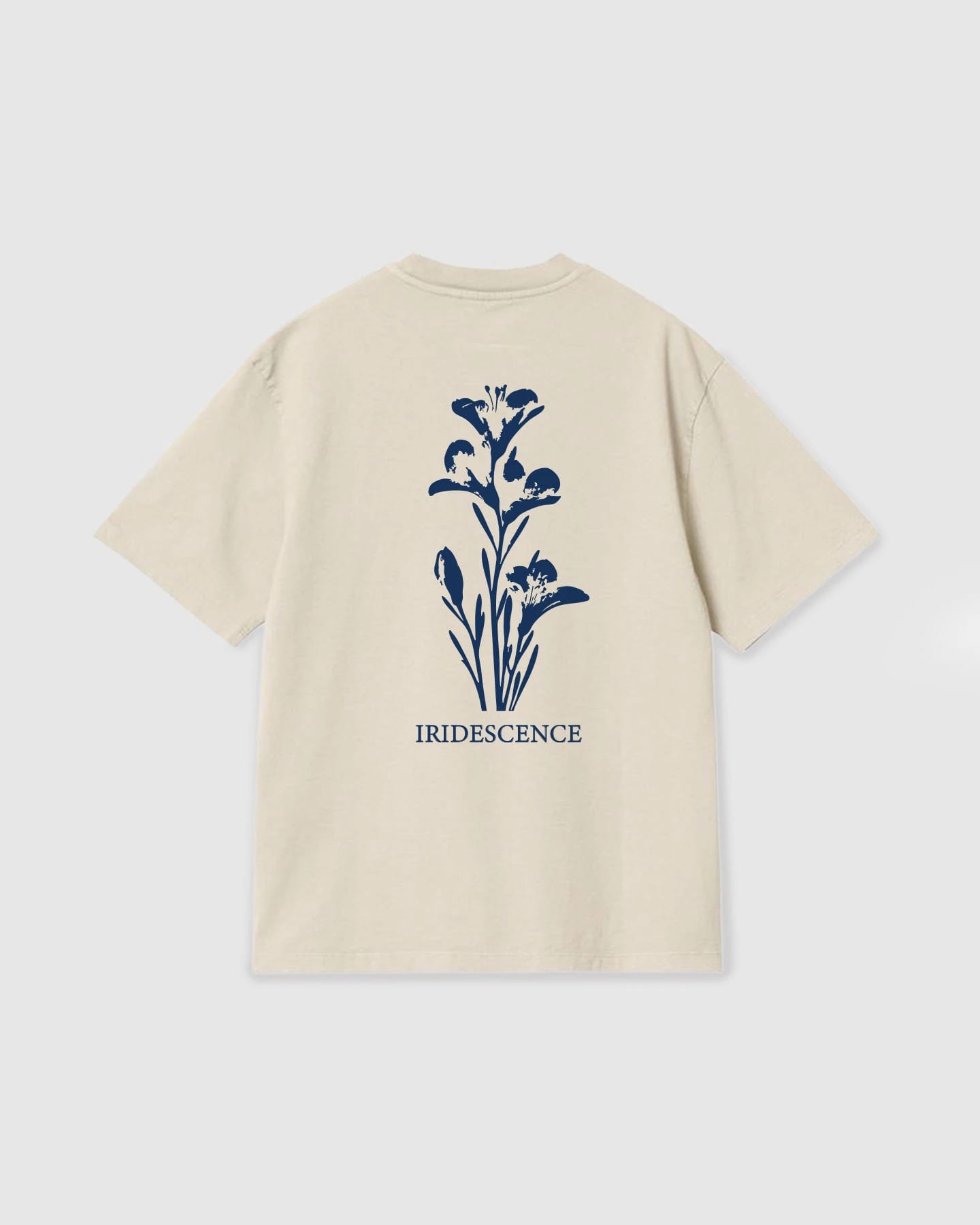 Oversized T Shirt Iridescence Vanilla - imagen 1