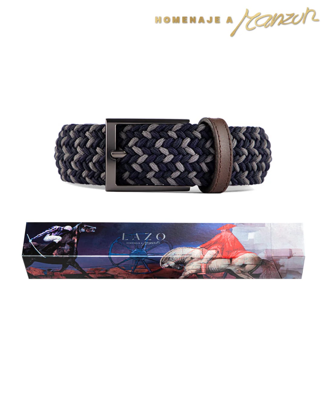 CINTURÓN LAZO LZ49 NAVY - imagen 5