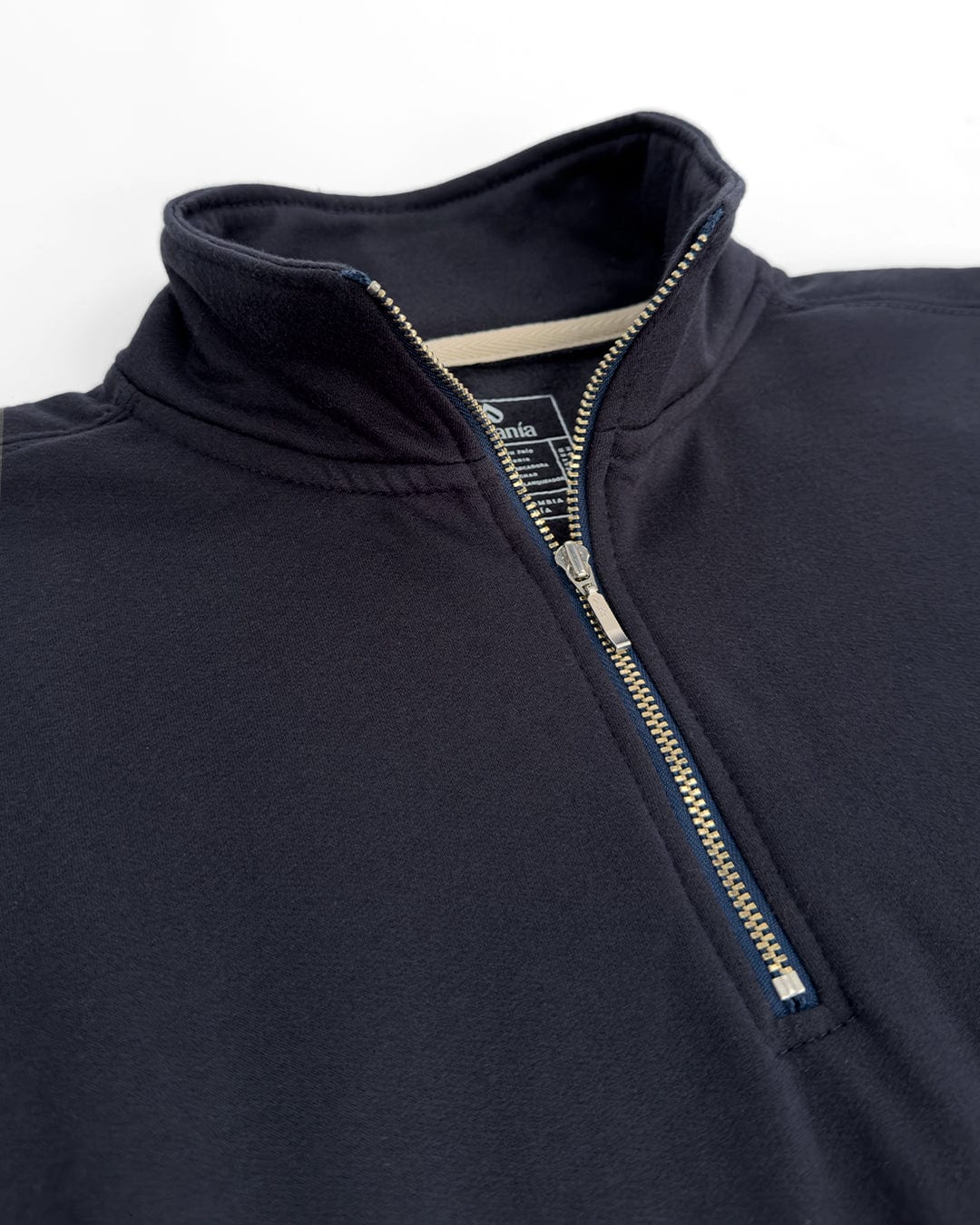 Buzo Cuello alto Mujer Azul Oxford - imagen 5