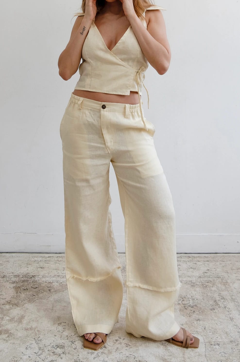 Pantalón Roca | Amarillo Butter Yellow - imagen 6