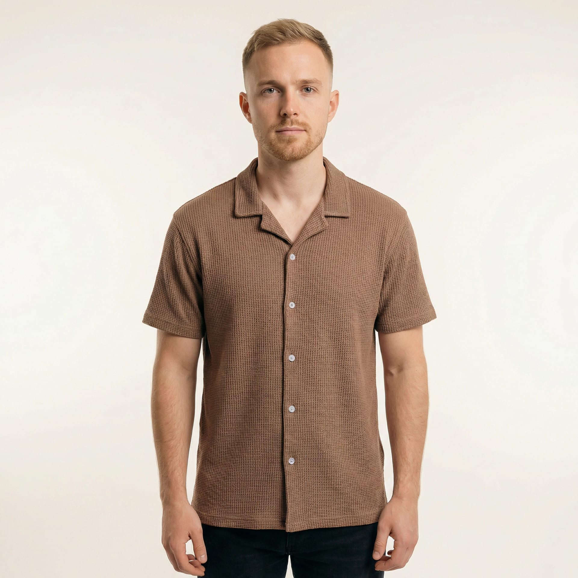 Camisa Texturizada Bowling Cafe C226 - imagen 1