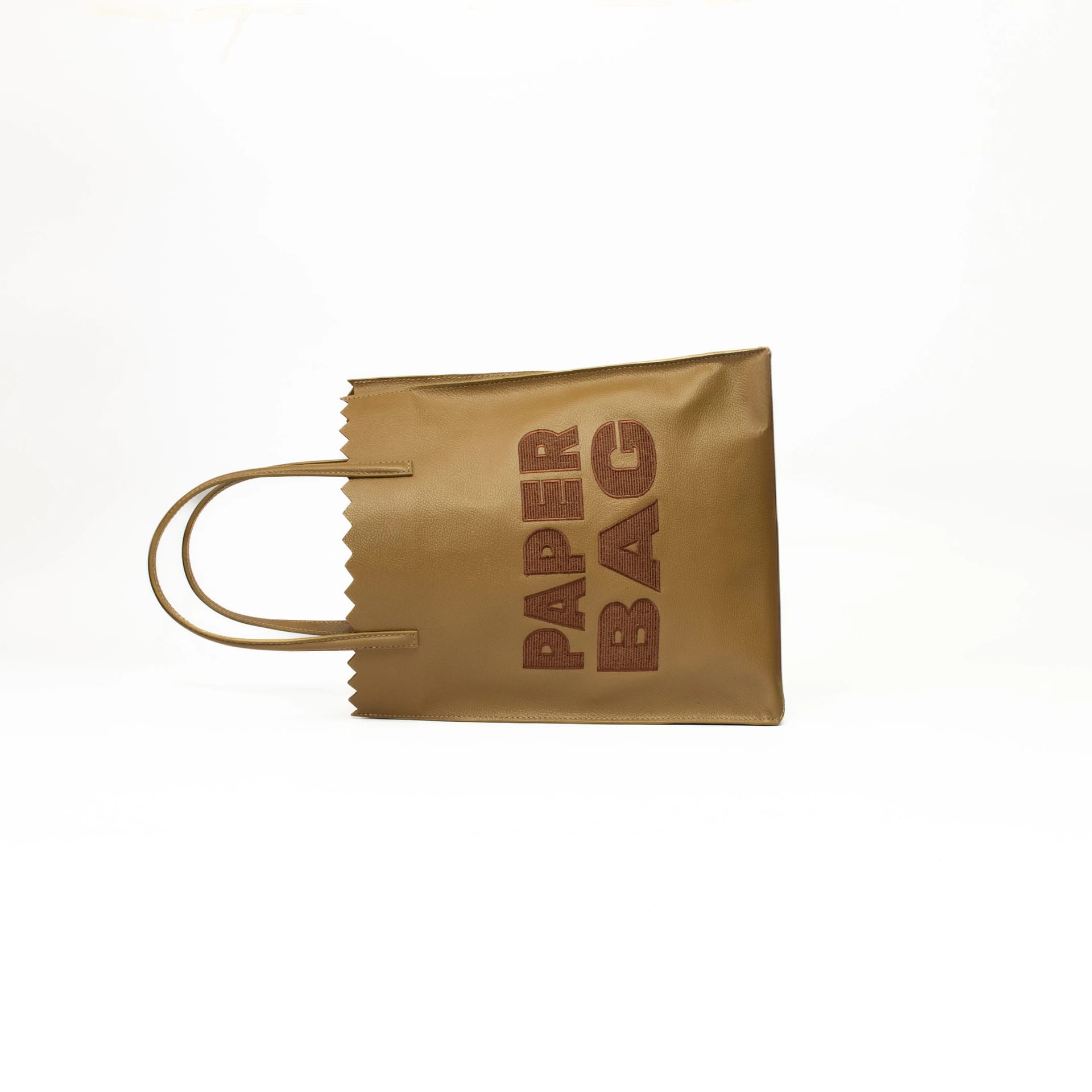 Paper Bag - Moss x Caramel - imagen 3
