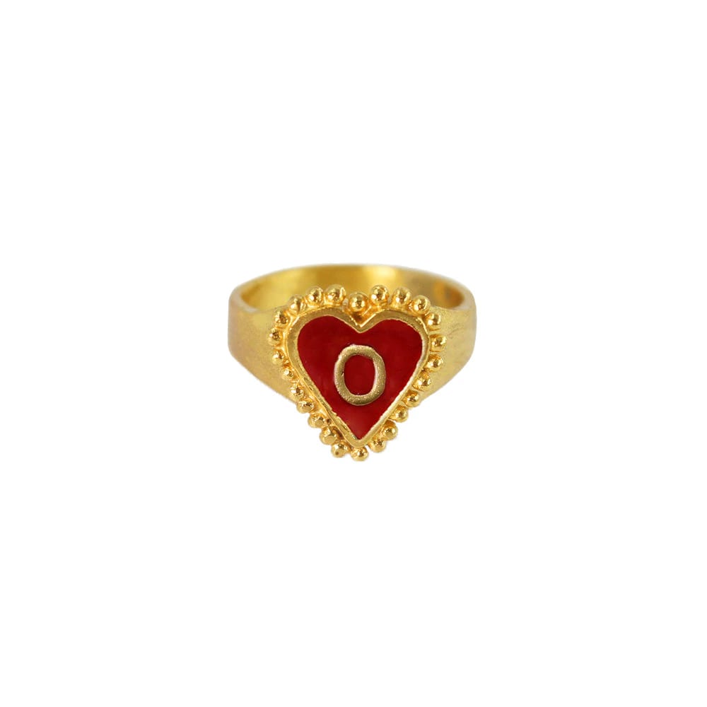 PreOrder Anillo Letra Heart - imagen 8