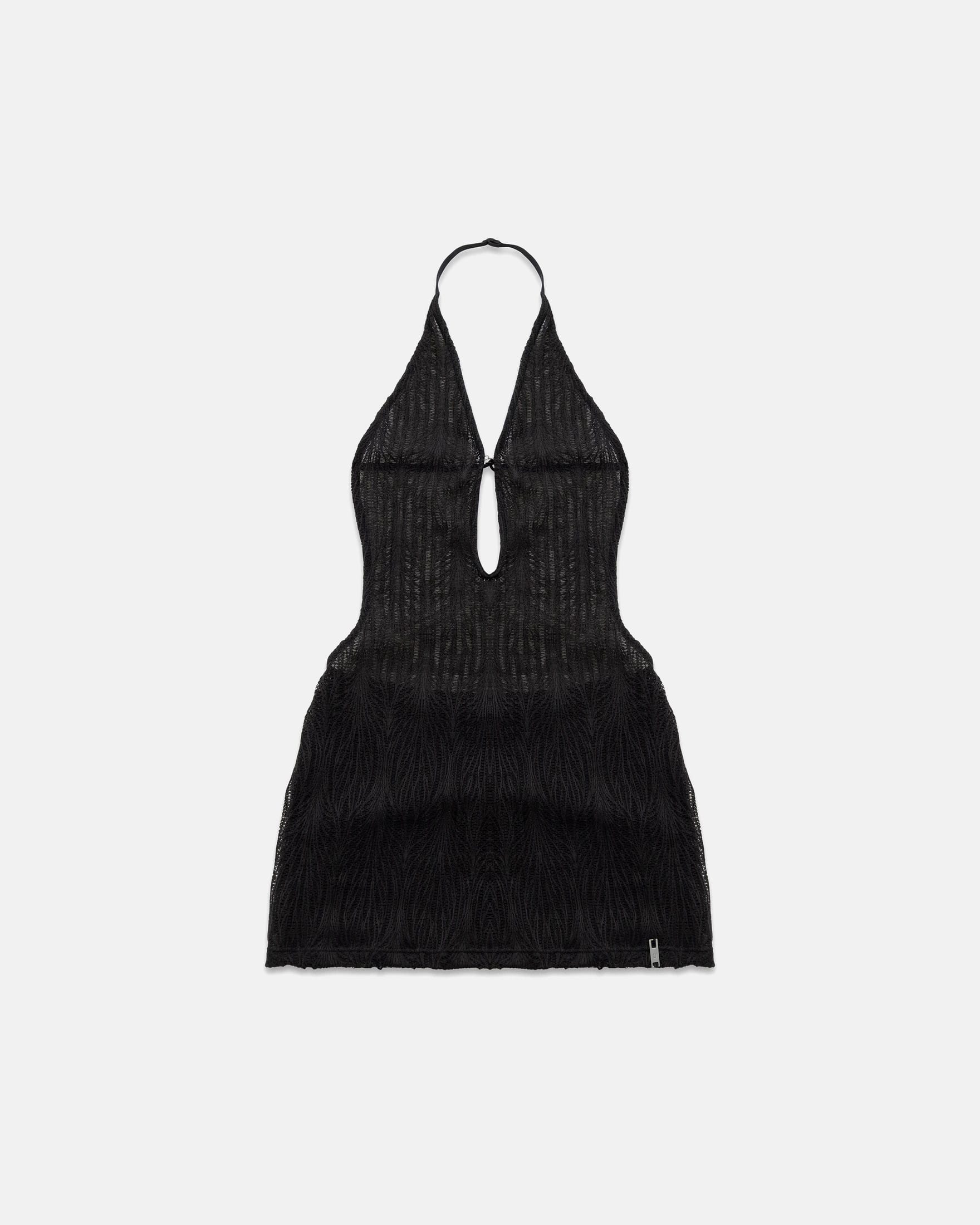 Basics Transparent Dress Black - imagen 1