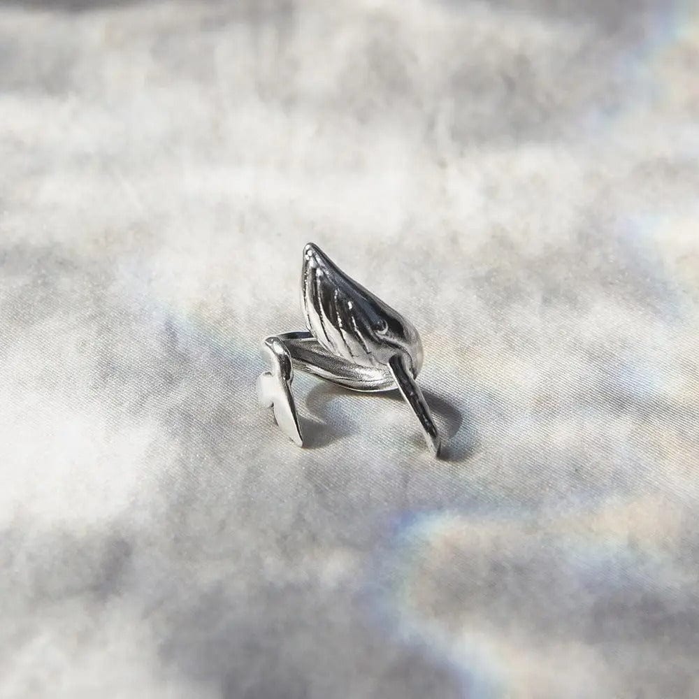 Earcuff Ballena jorobada - imagen 3