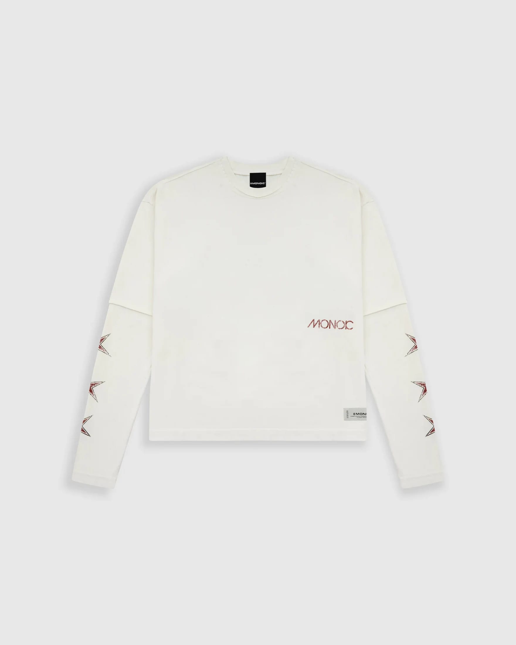 Camiseta Doble Manga Stars – Off White - imagen 8