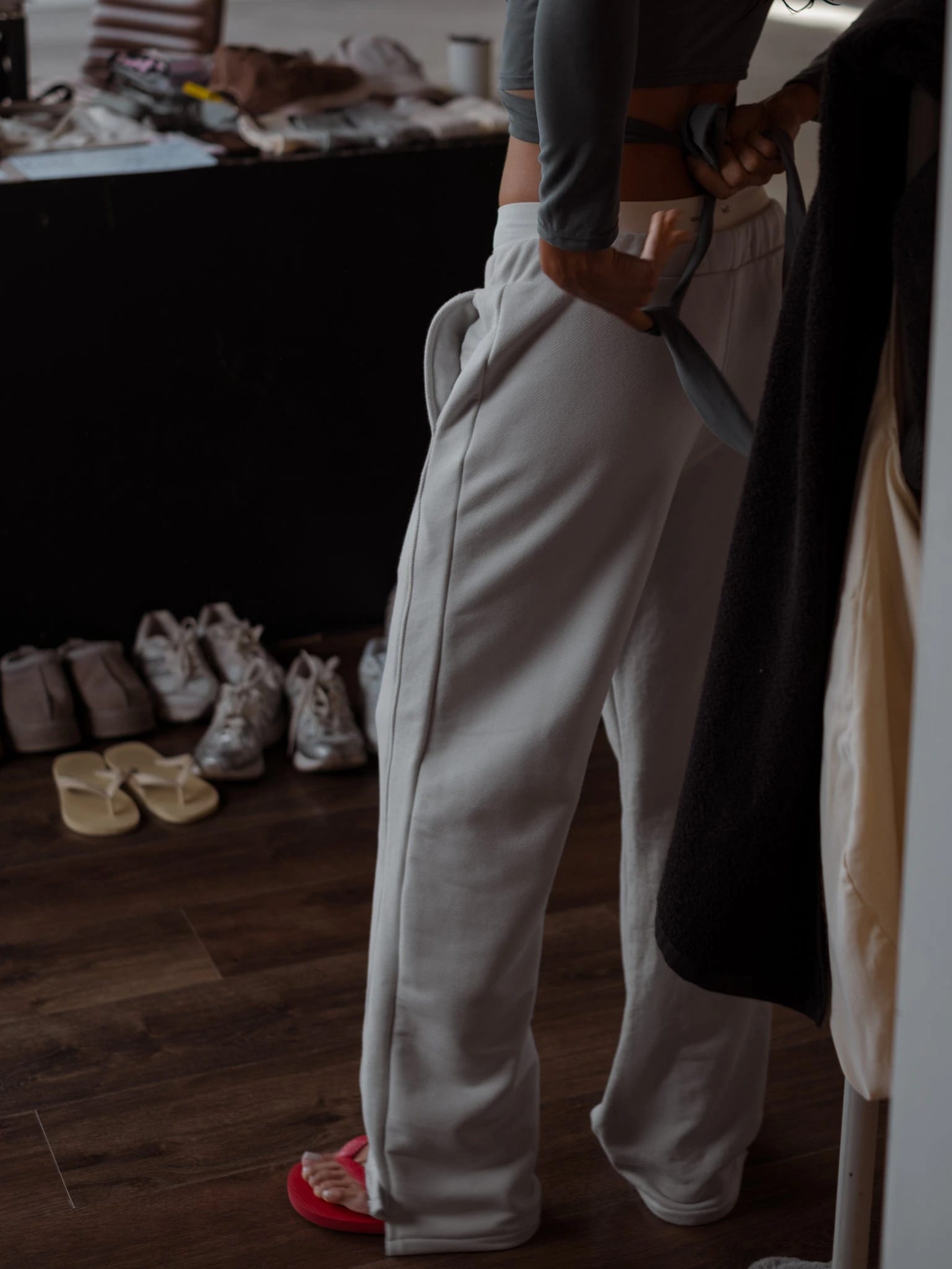 SIMPLY TRACK PANT - GRAY - imagen 12
