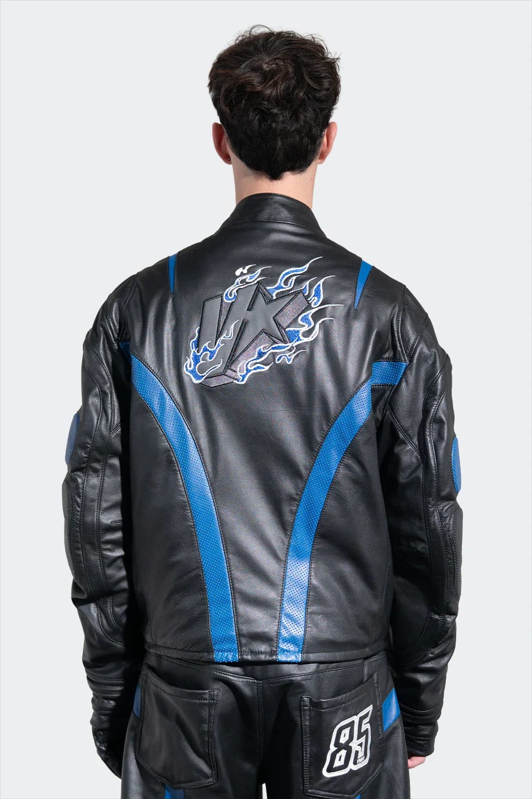 VENENO CHAQUETA CUERO BIKER GO FASTER - imagen 3