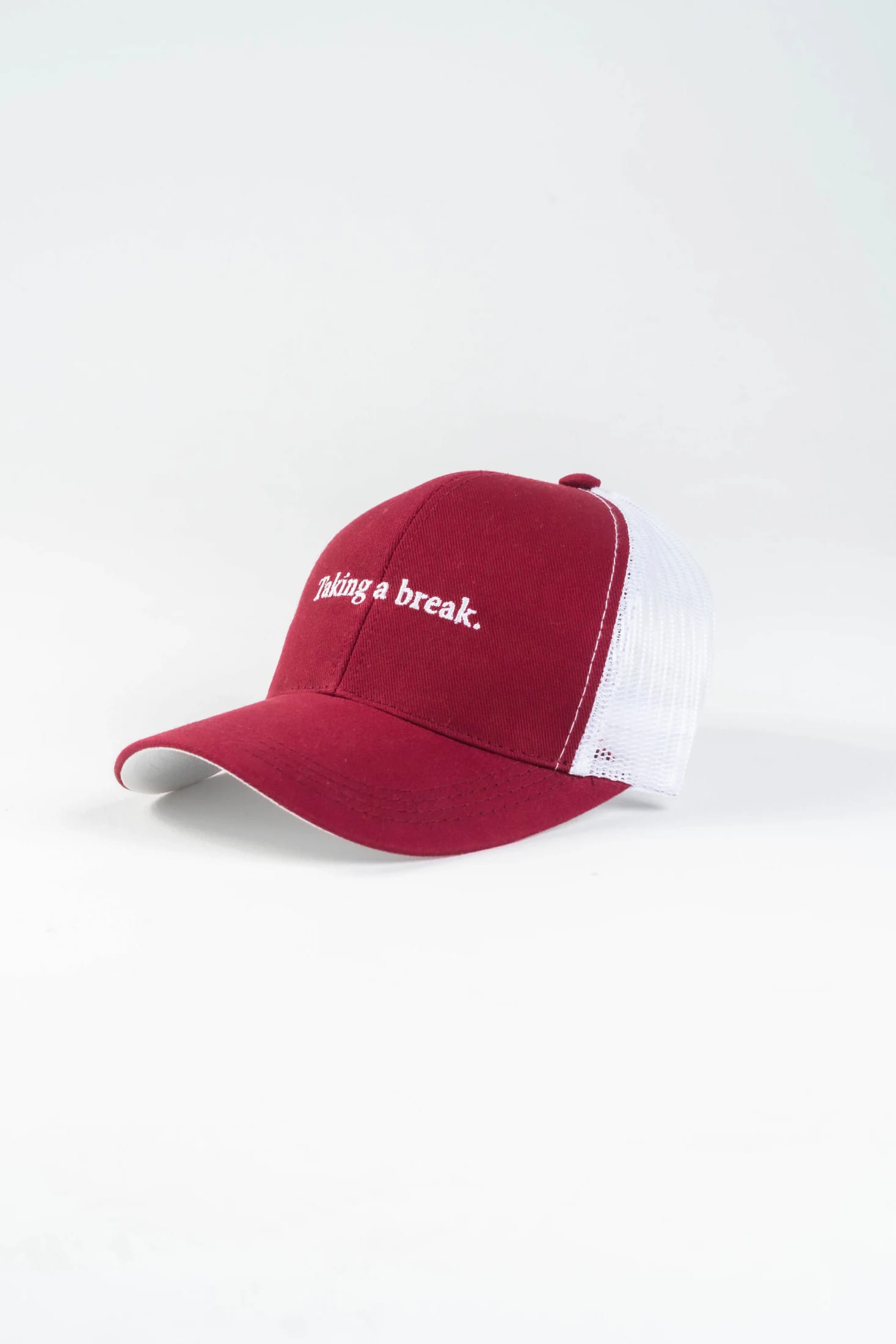 Gorra Bordado Algodón Vino - imagen 5
