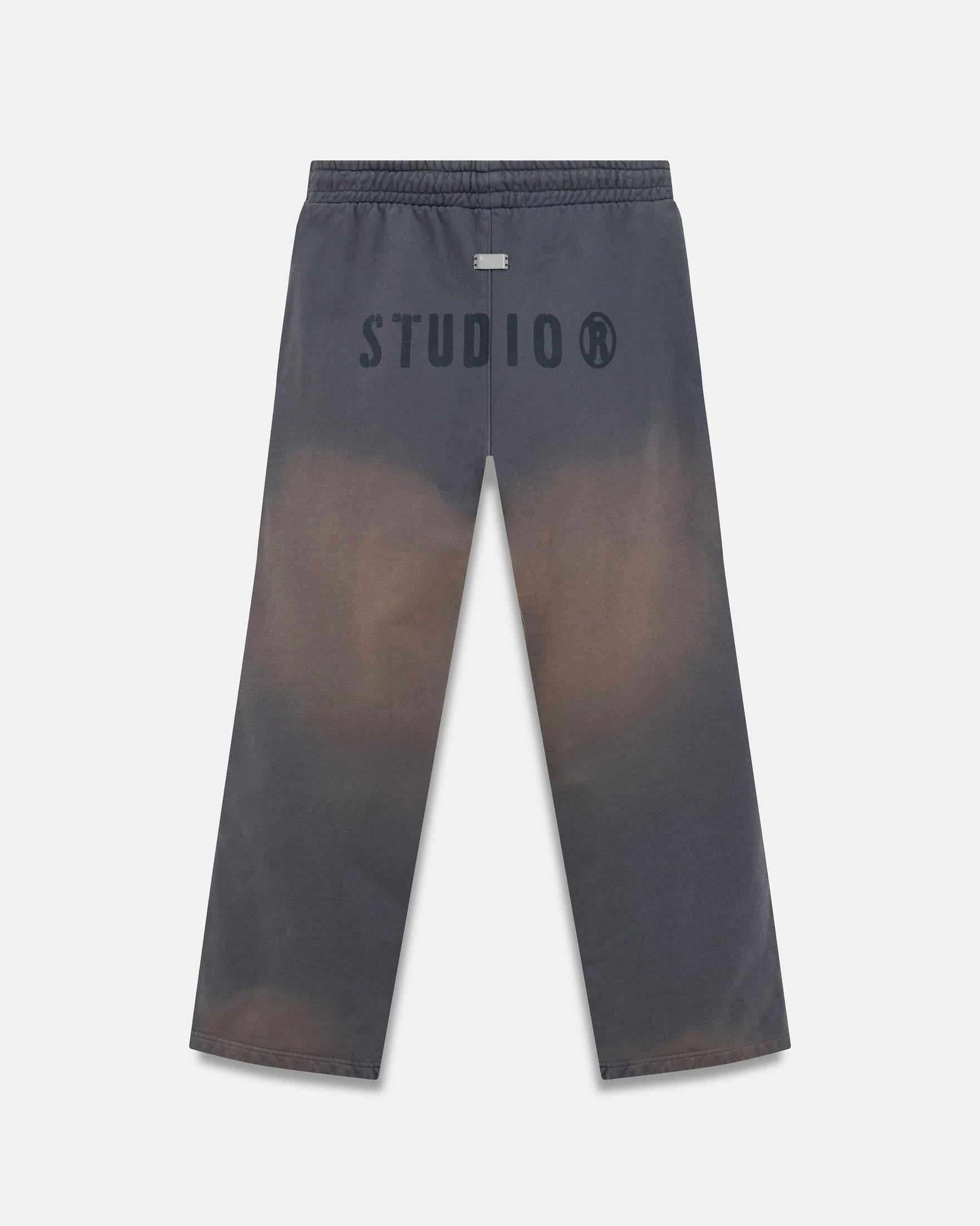 Spring Worn Logo Straight Pants Sandblast Gray - imagen 3