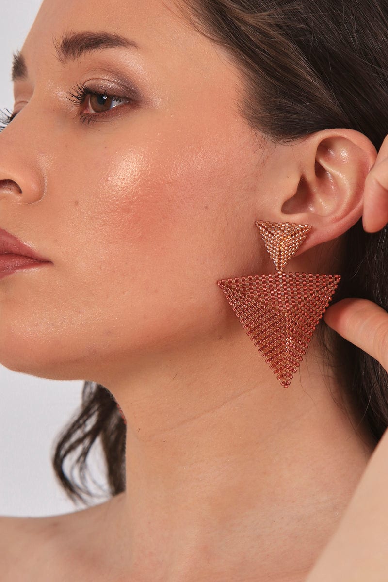 Triangle Earrings - imagen 9
