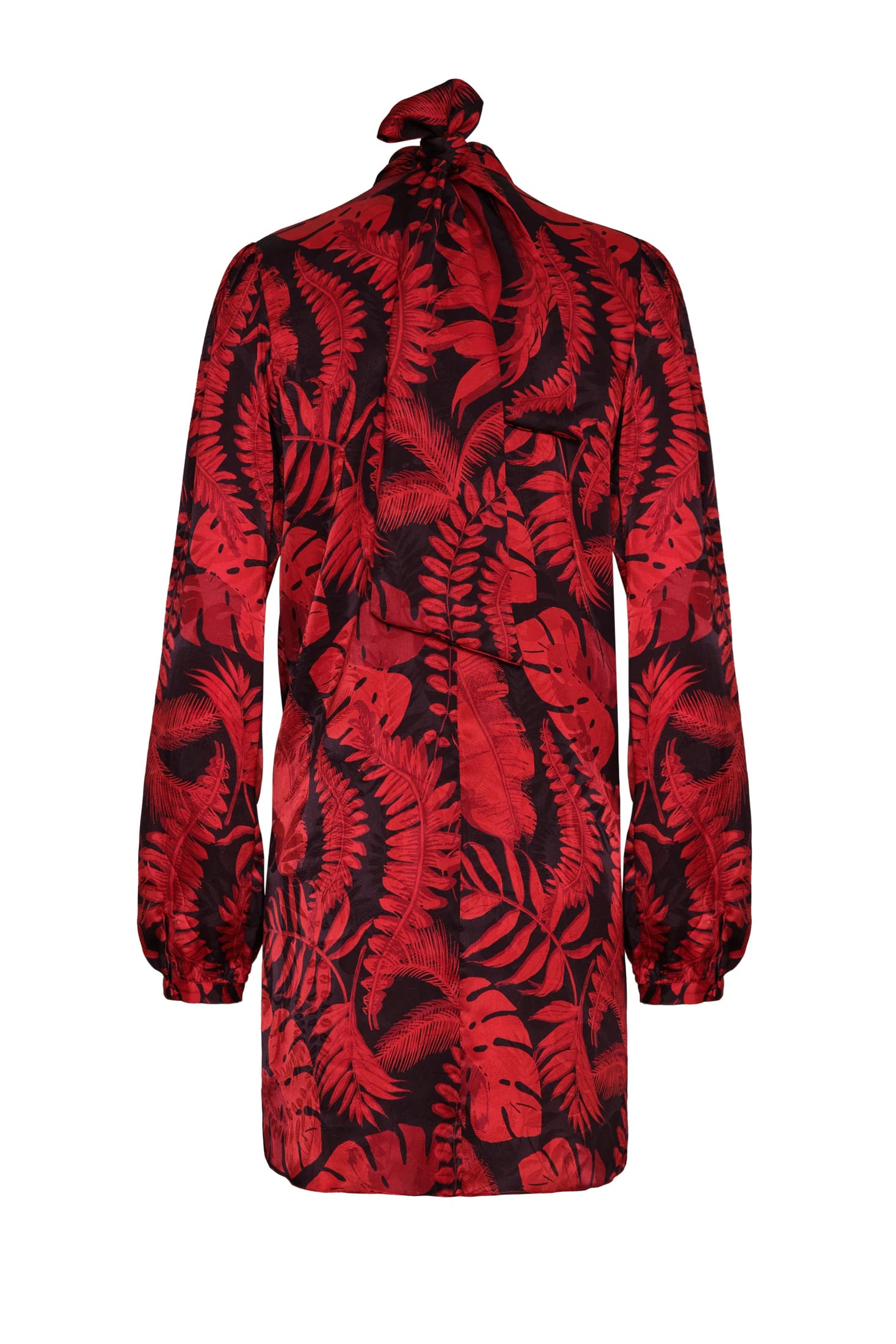 El Real Jacquard Mini Dress / Cherry Rainforest - imagen 3