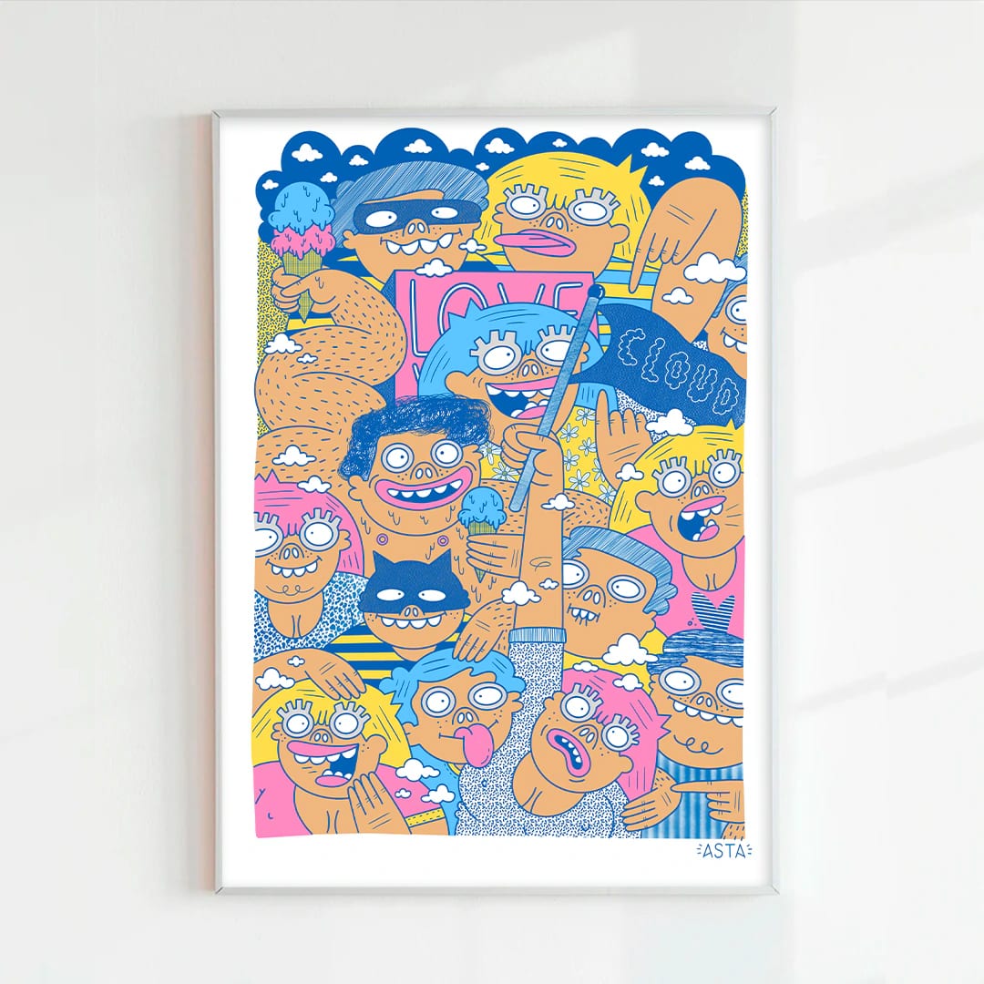 Love Drip (Papel 220g) - imagen 1