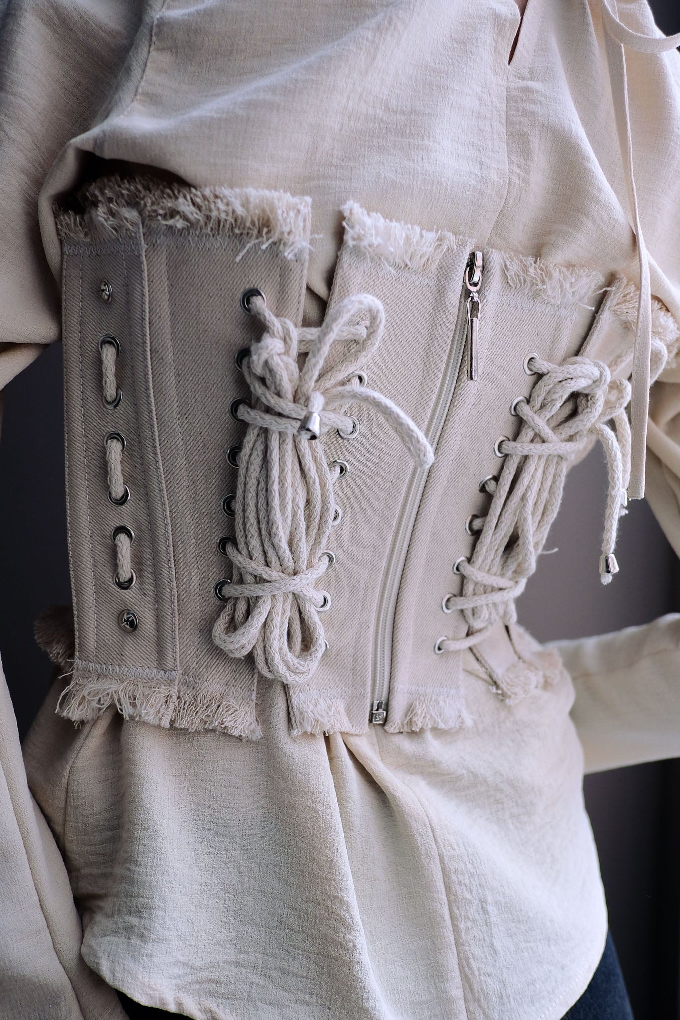 Corset piel largo - imagen 2