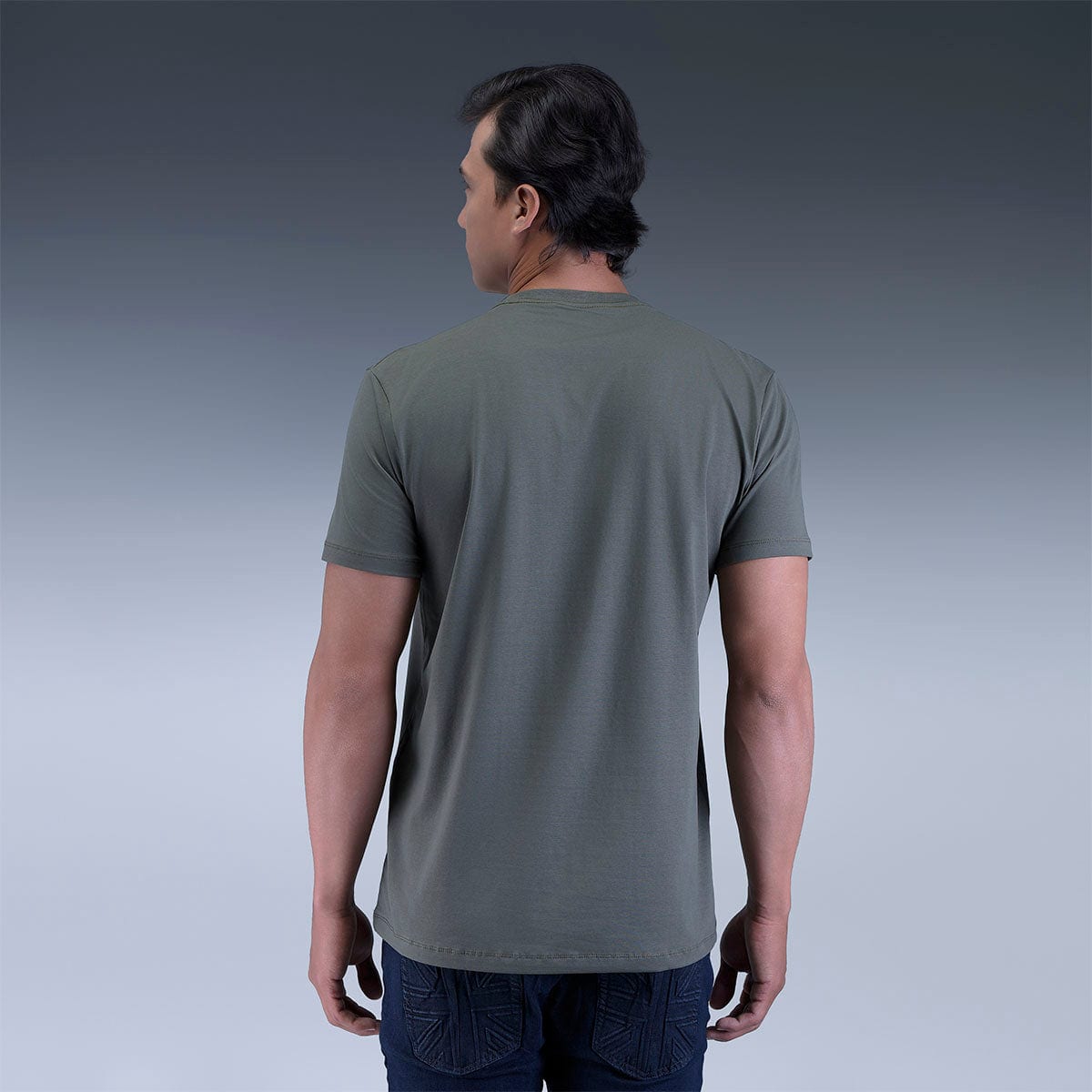 Camiseta Verde Básica - imagen 2