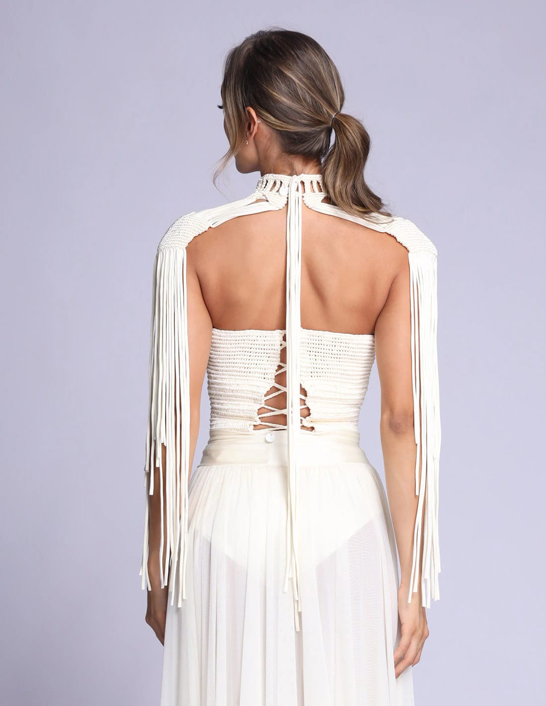 Cuello Warrior Marfil - imagen 3