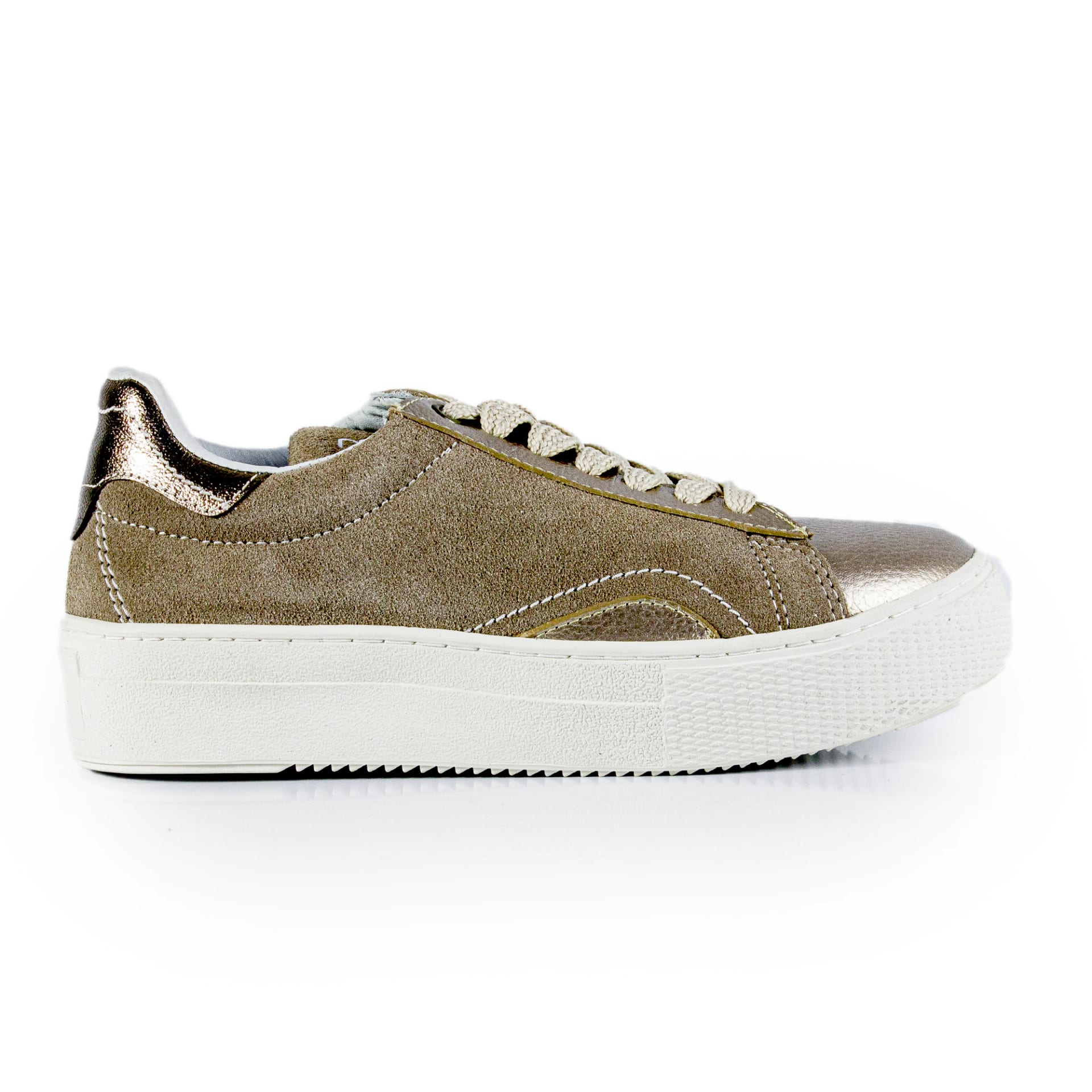 "ISABELLA" TENIS en CUERO - imagen 1