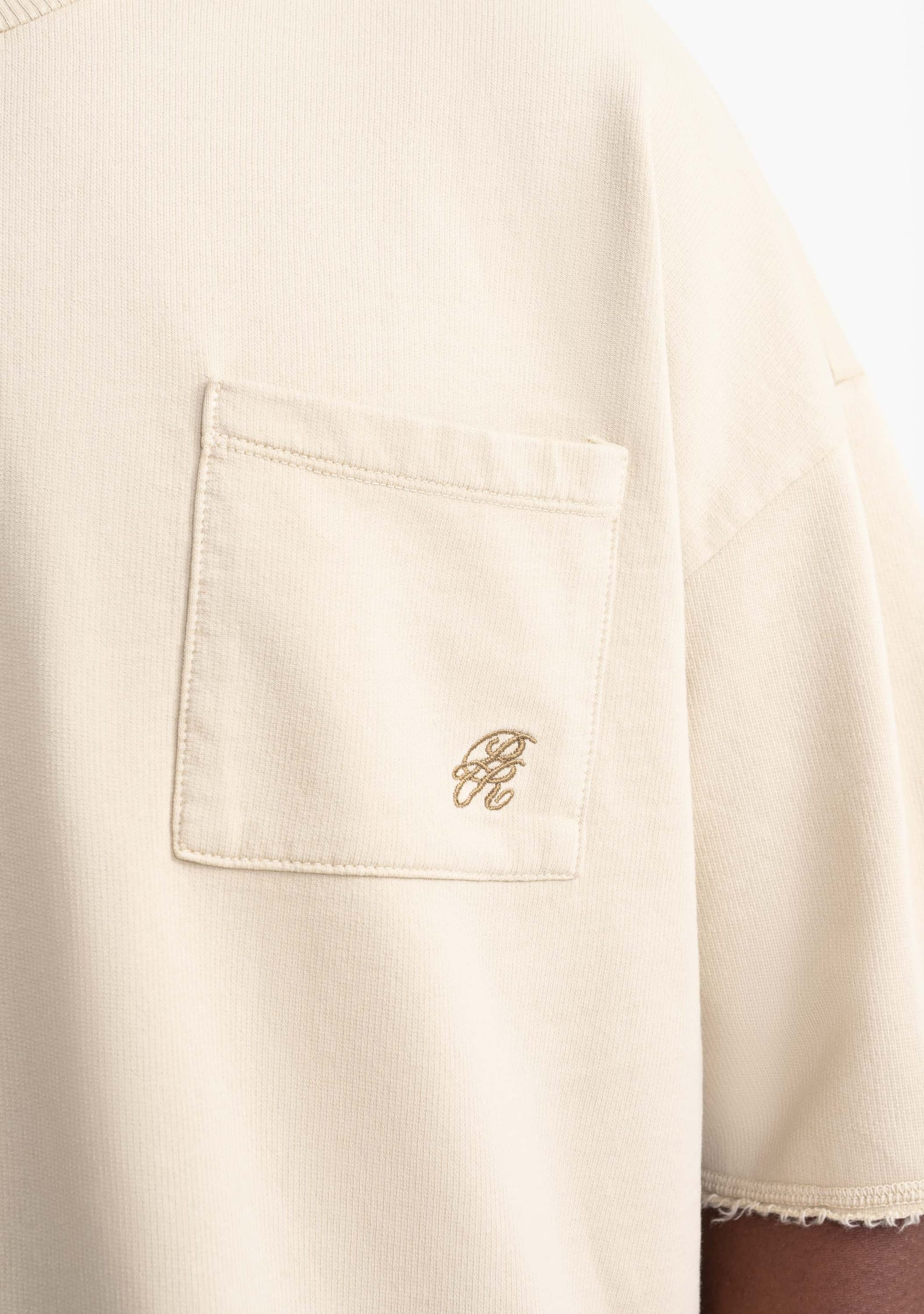 Rustic taupe pocket t-shirt - imagen 9