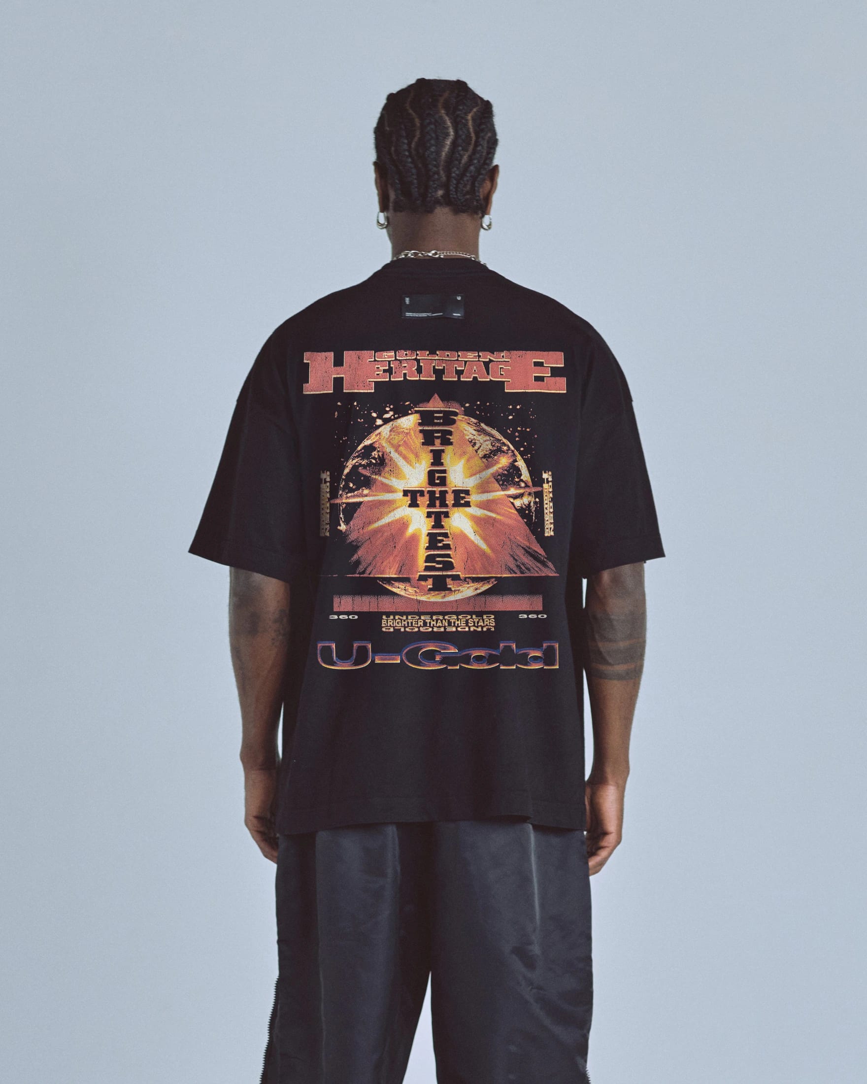 Golden Heritage Starlume Tshirt Black - imagen 7