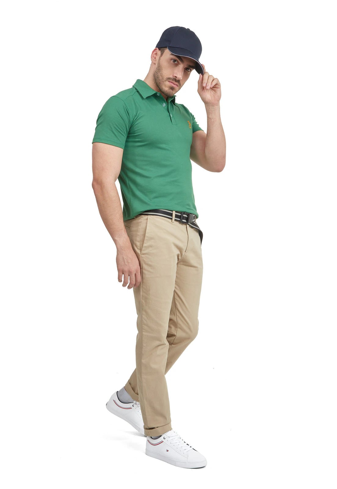 Camiseta tipo polo verde claro - imagen 4
