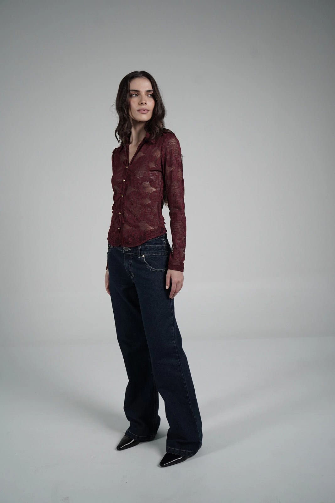 Lace Blouse (Vino) - imagen 6