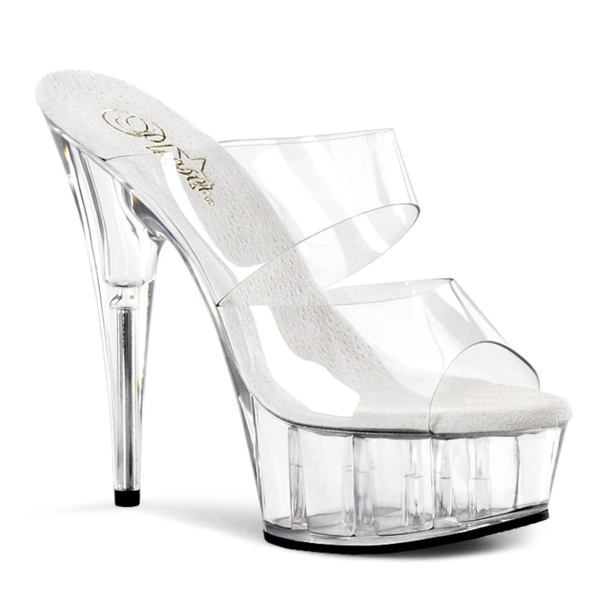 Zapatos sandalias bajo pedido Tacones Plataforma Poledance Pleaser DELIGHT-602-C - imagen 1
