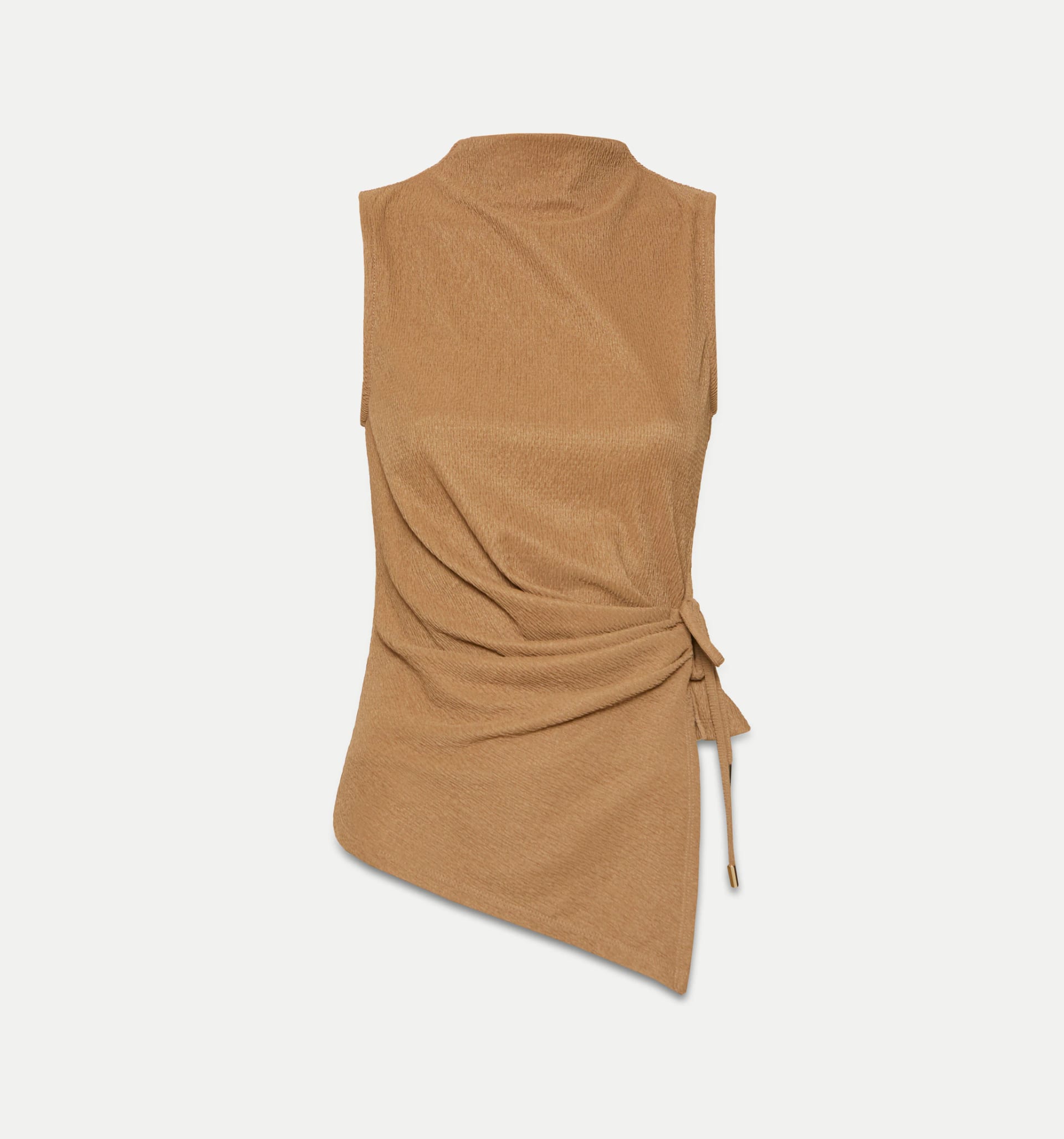 Blusa sisa con amarre al costado - imagen 5