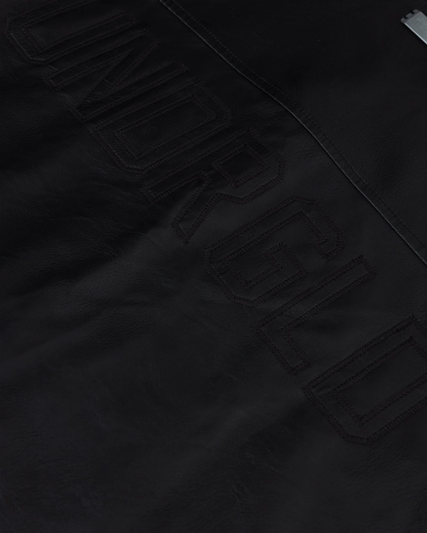Capsule Basic Pleather Boxy Fit Shirt Black - imagen 4