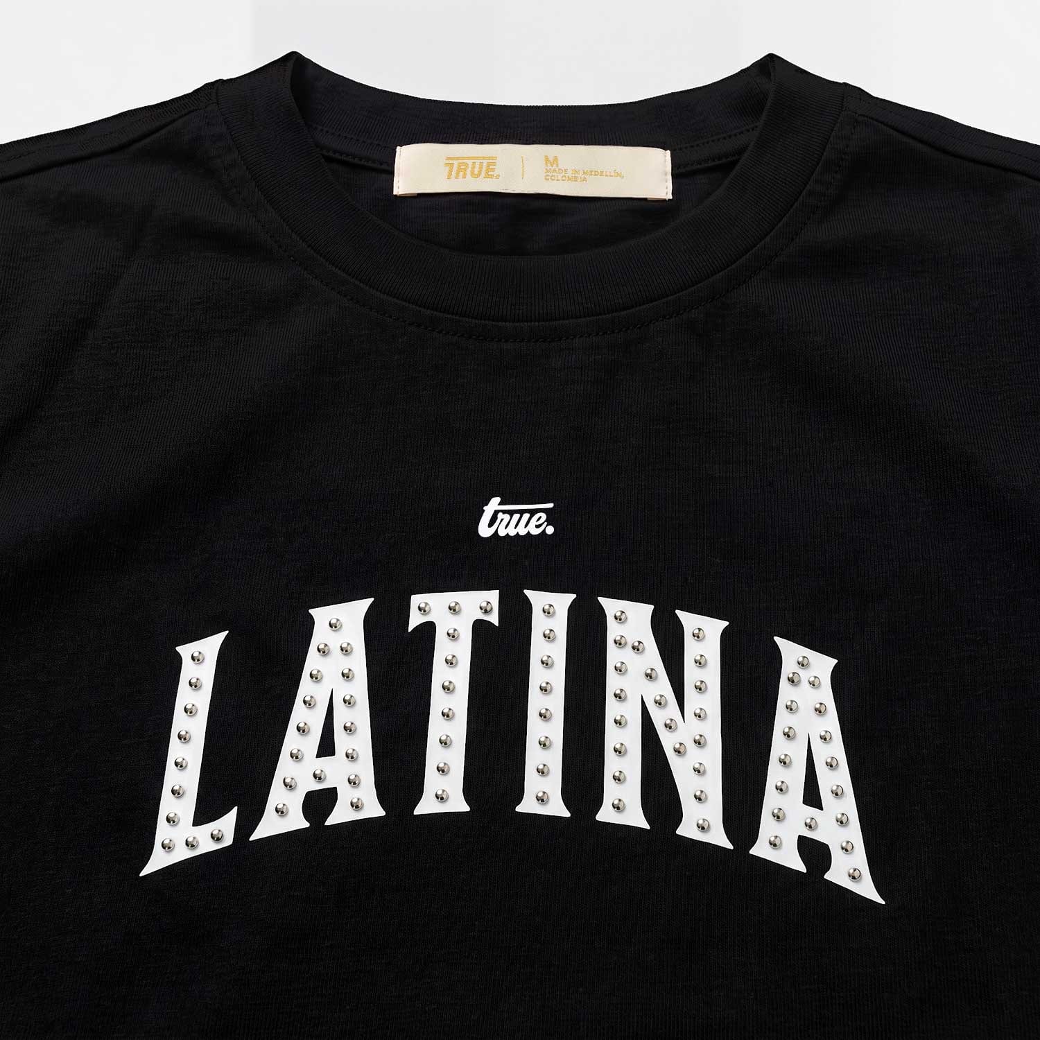 Latina Baby Tee - Black - imagen 4